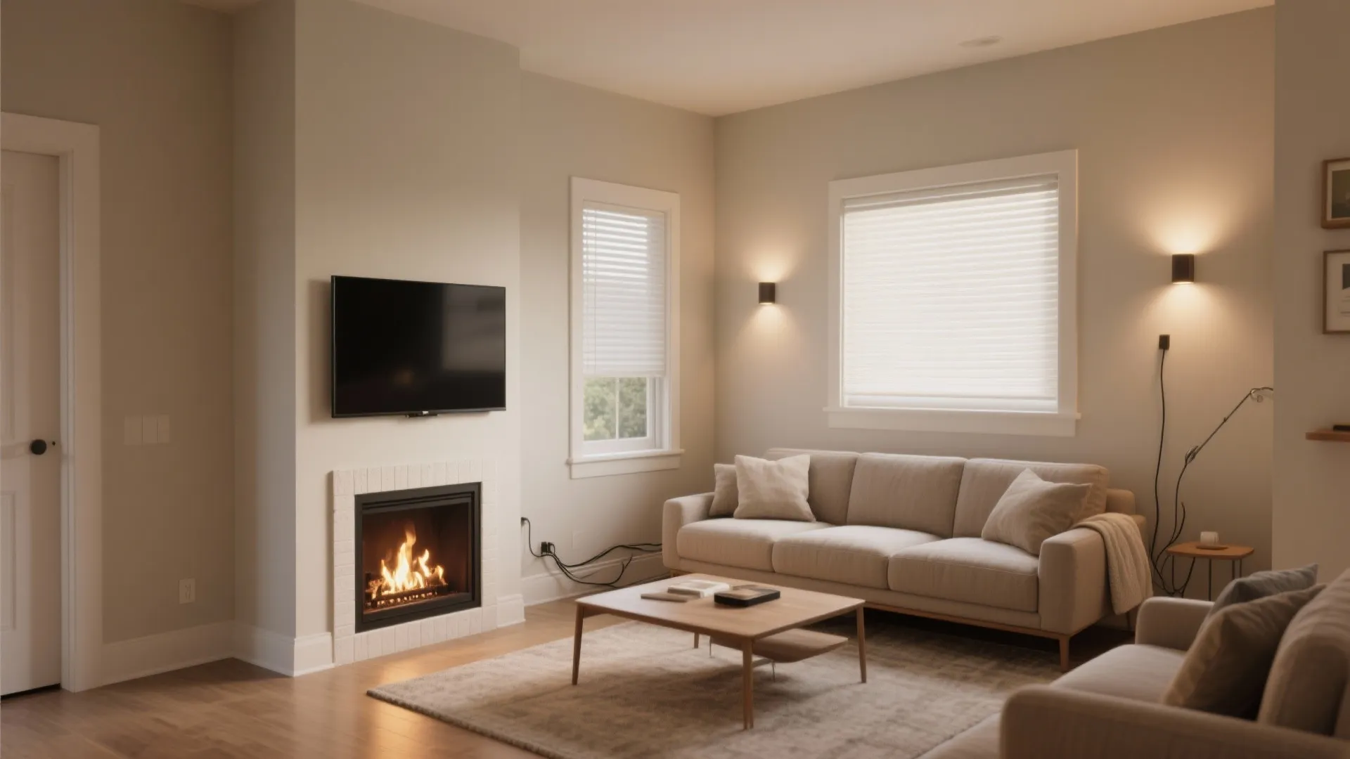 Media‑Wall Integration with Off‑Center TV