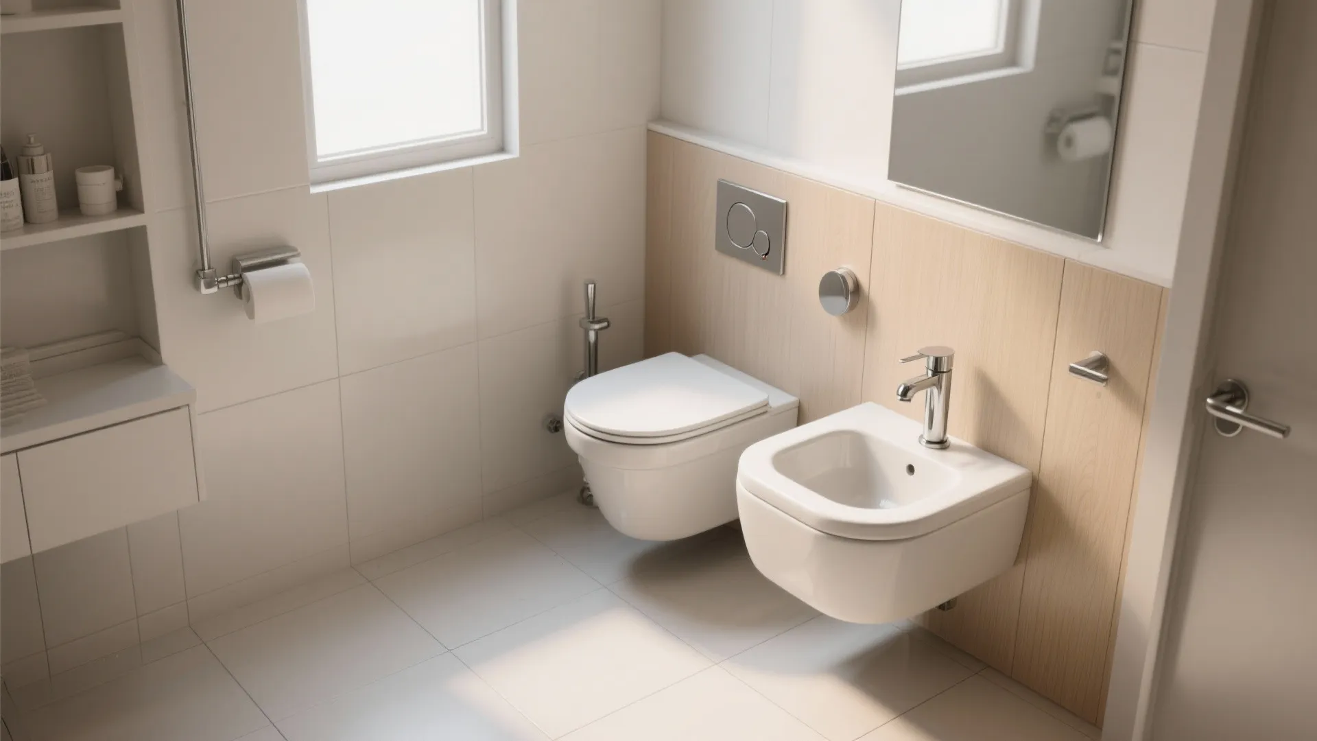 3. Combine fixtures and think corners