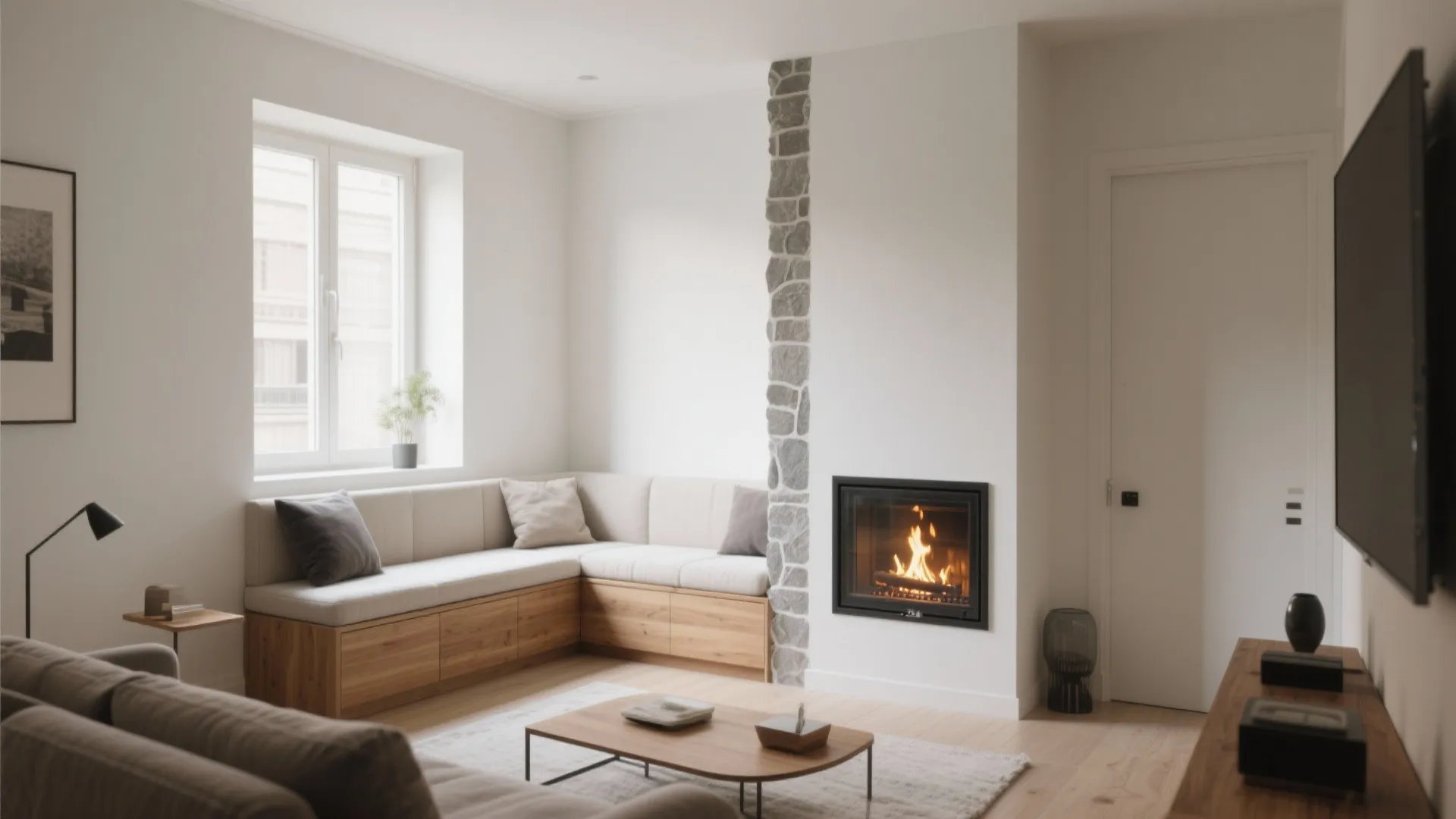 5 Corner Gas Fireplaces for Small Rooms