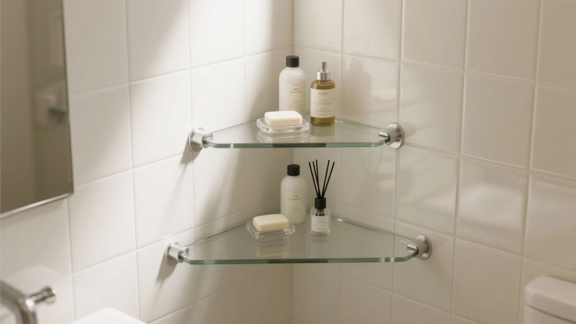 4) Corner Racks: Triangular or L-Shaped