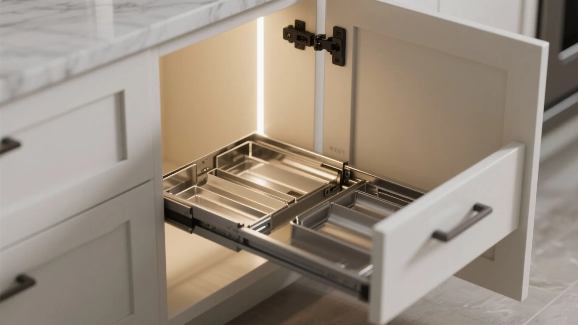 Tip 3: Tame corners with the right hardware, not bulky boxes