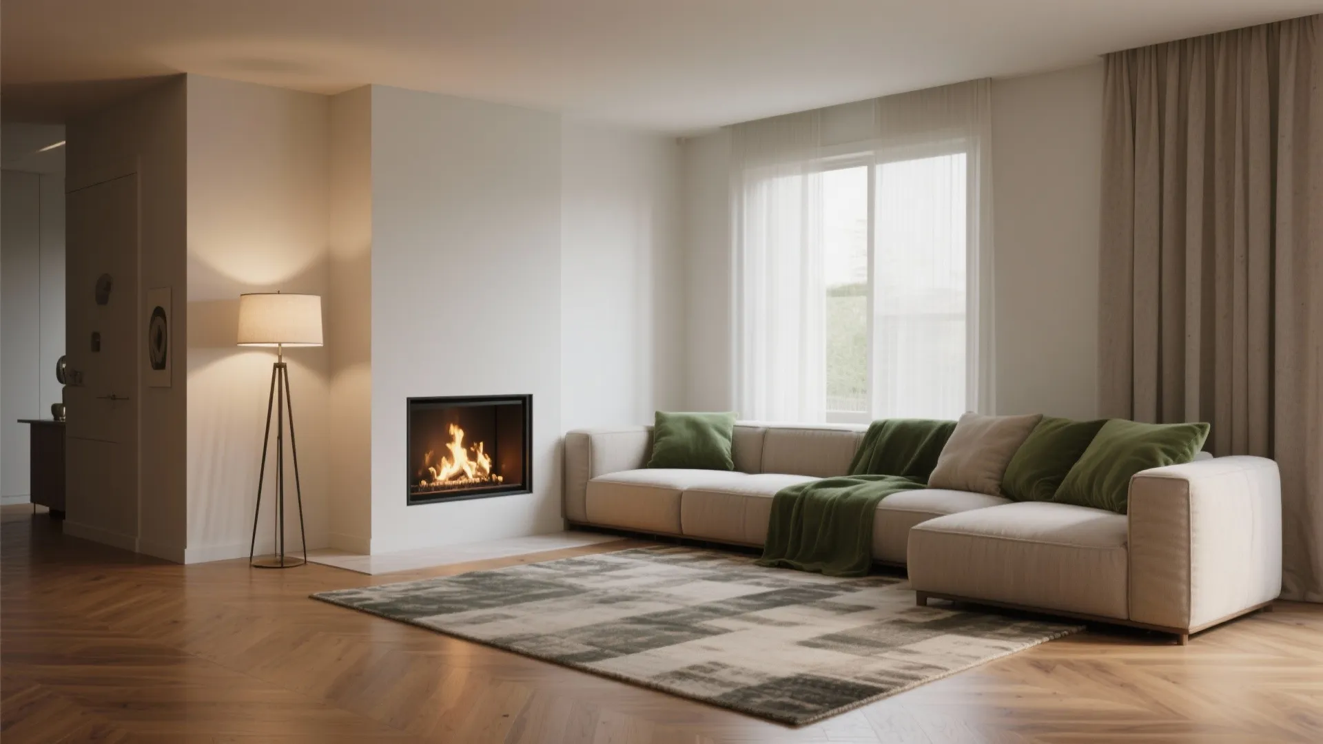 4. The Corner Hearth Hack — L-shape modulars