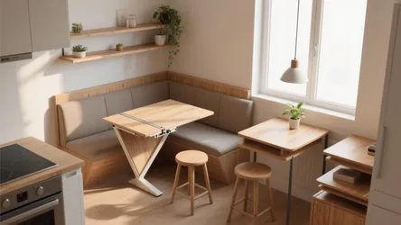 Small Corner Kitchen Table: 5 Clever Ideas