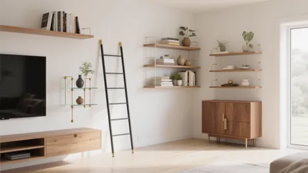 5 Living Room Corner Shelf Ideas to Maximize Space