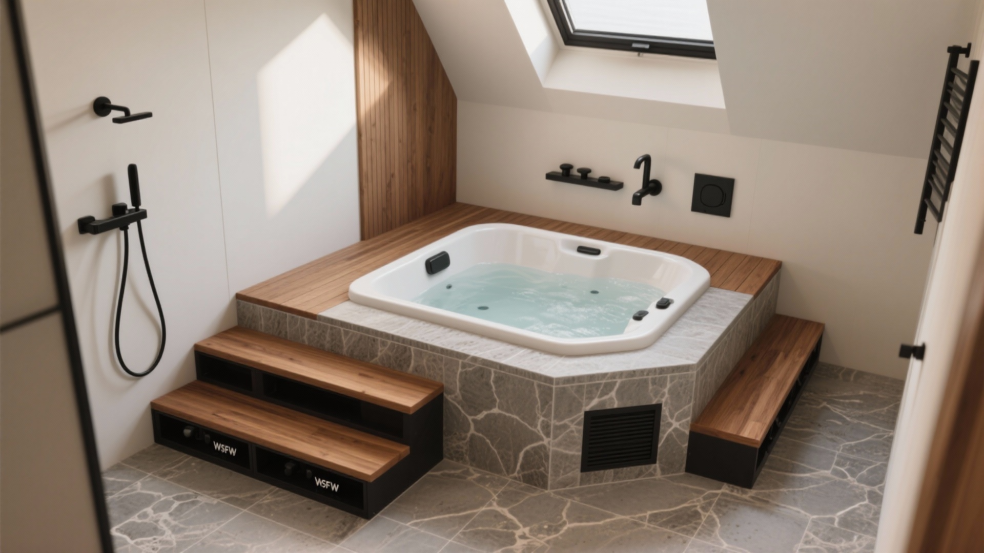 Bathroom Jacuzzi Designs for Small Spaces: 5 That Fit