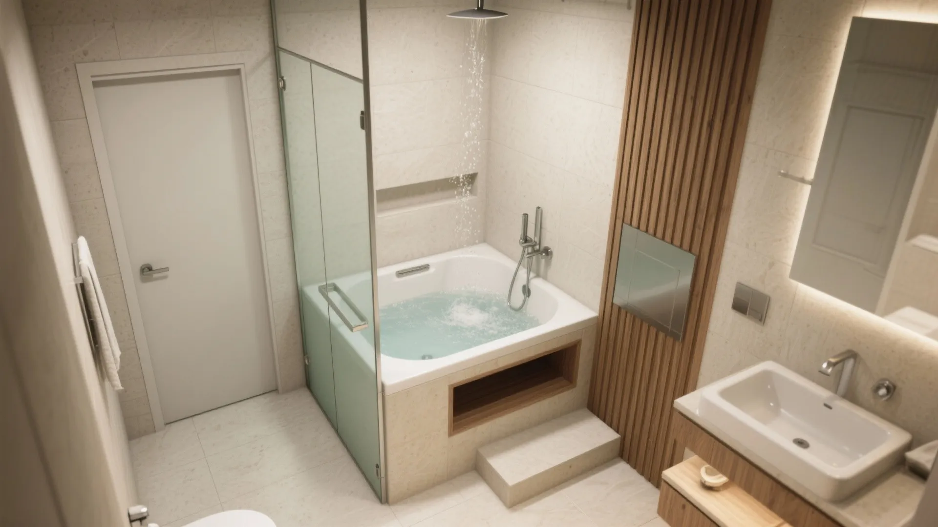 Tip 1: Corner Jacuzzi That Actually Fits