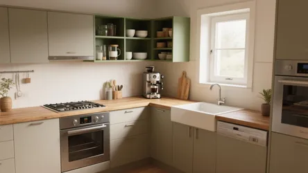 5 Corner Kitchen Ideas That Maximize Space