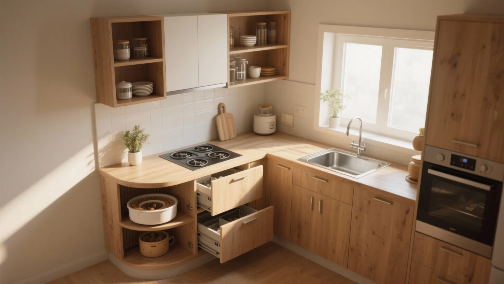 10 Clever Corner Kitchen Storage Ideas: Maximize Every Inch: My Top 10 Corner Kitchen Storage Hacks from Real Projects