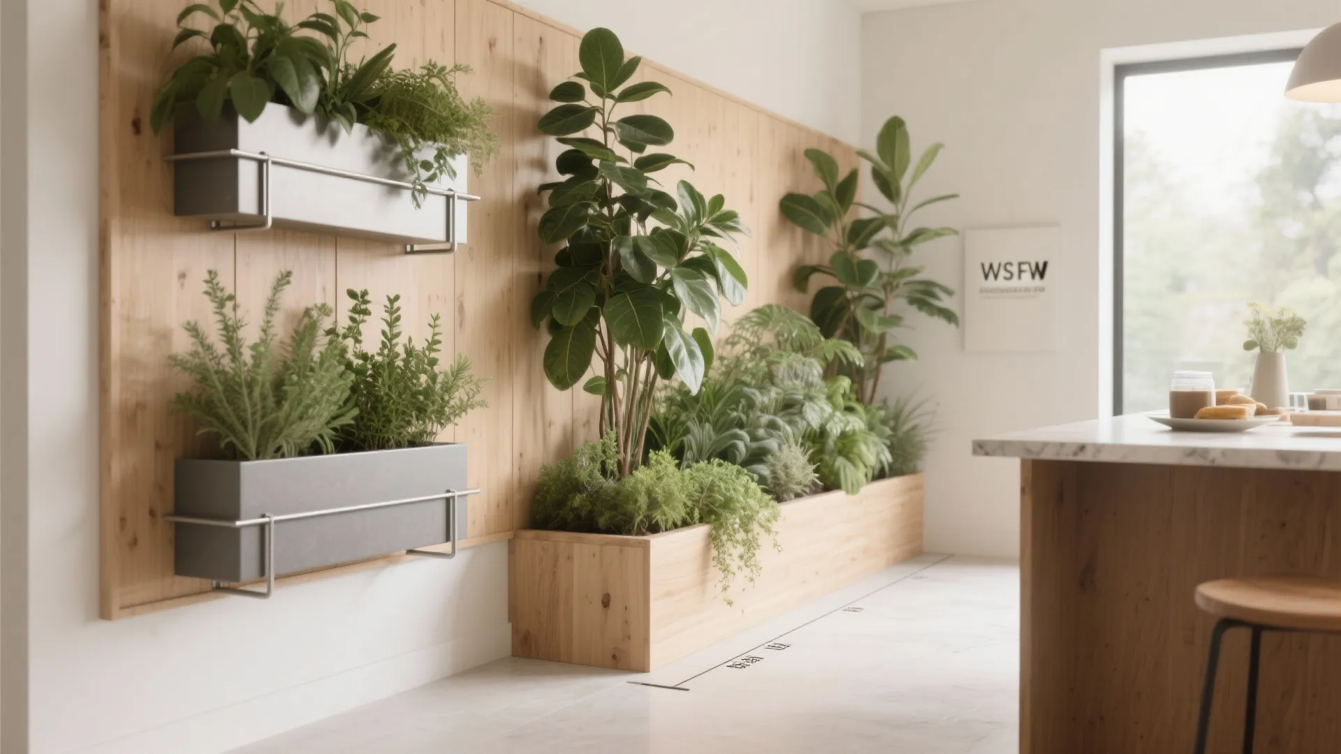 L-Shaped Pots That Frame Corners