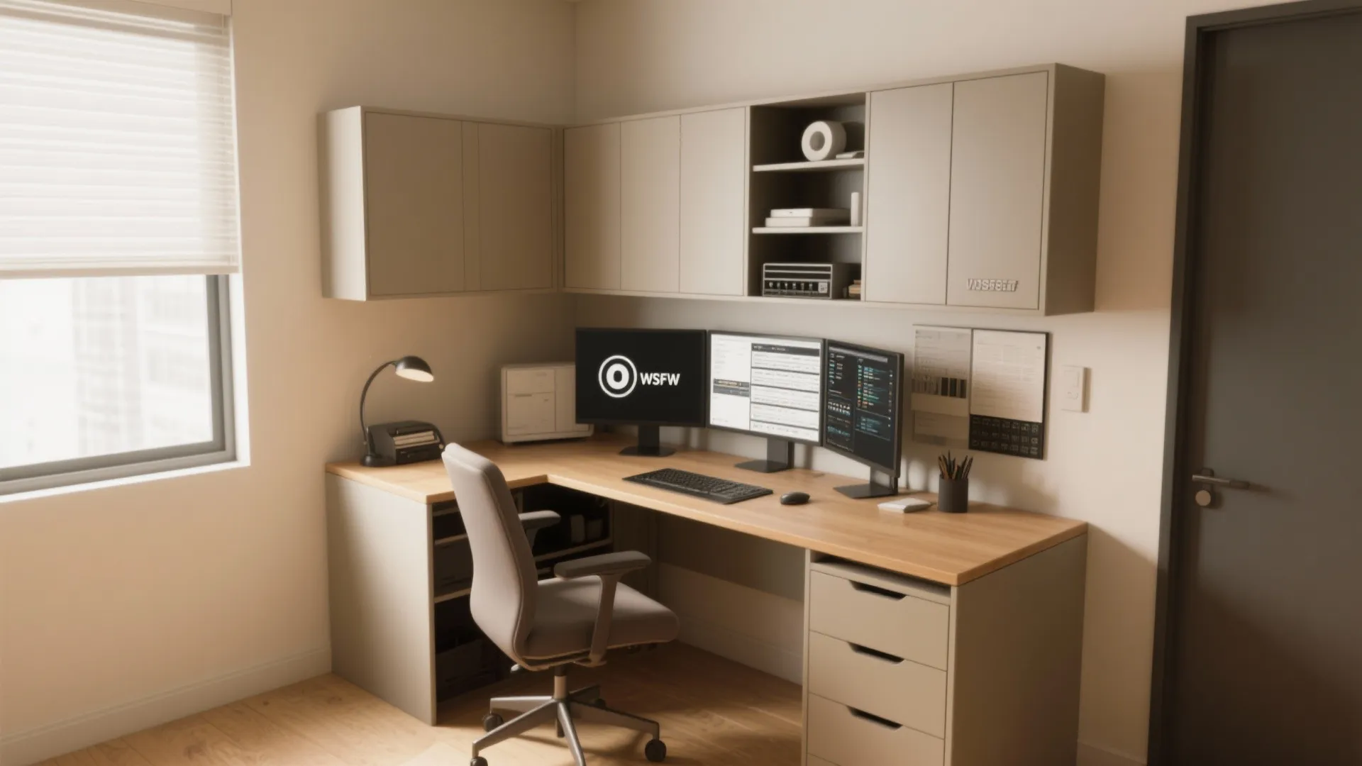 9. Corner L-shaped Desk