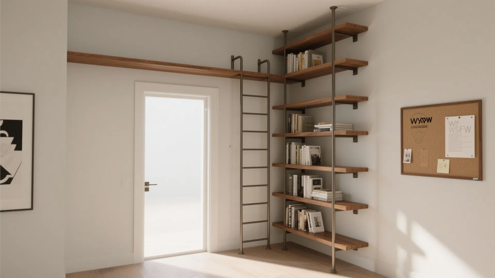 Corner Tower + Vertical Ladder: Use the Ceiling Height