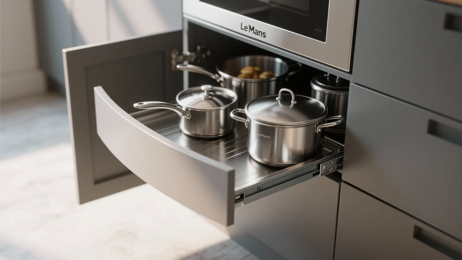 Ergonomic L-Shaped Layouts in Compact Kitchens