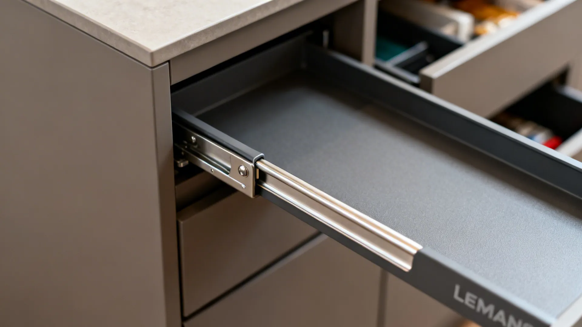 Compact L-Shape with Corner Storage