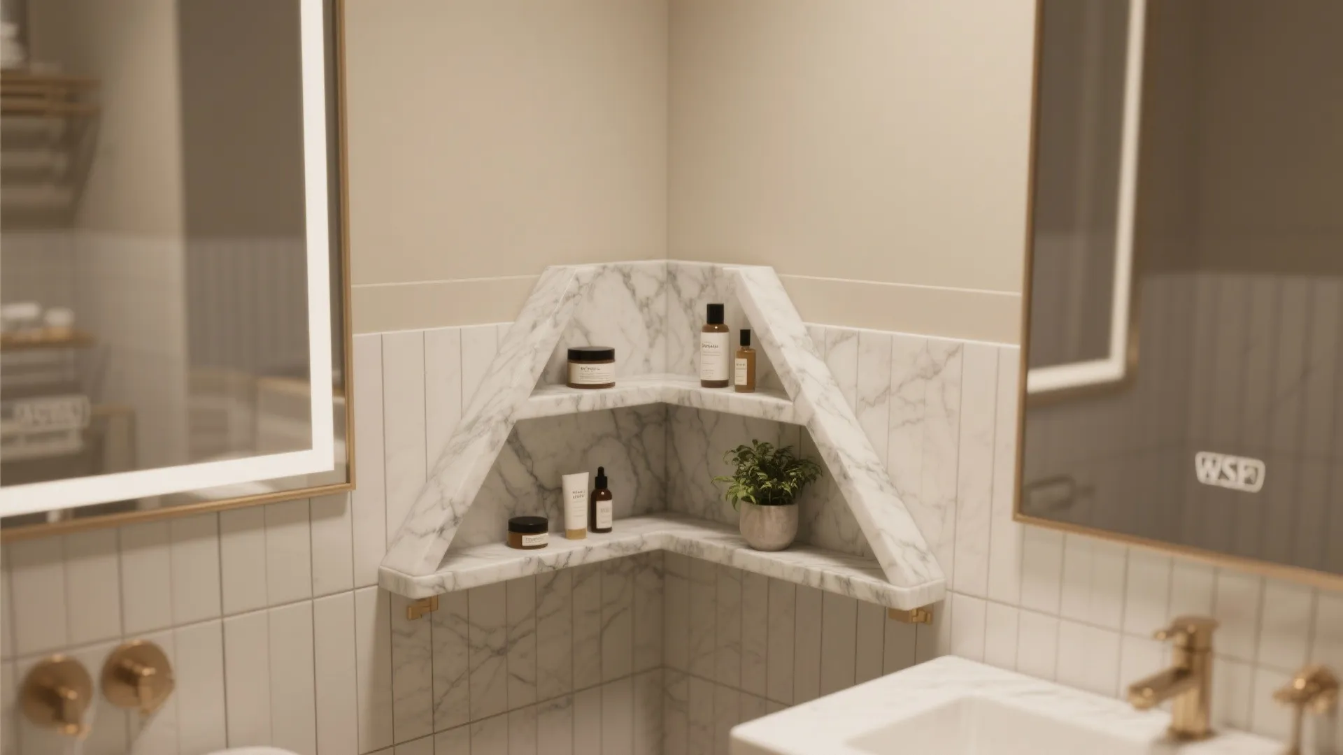 Corner Shelves to Unlock Awkward Space