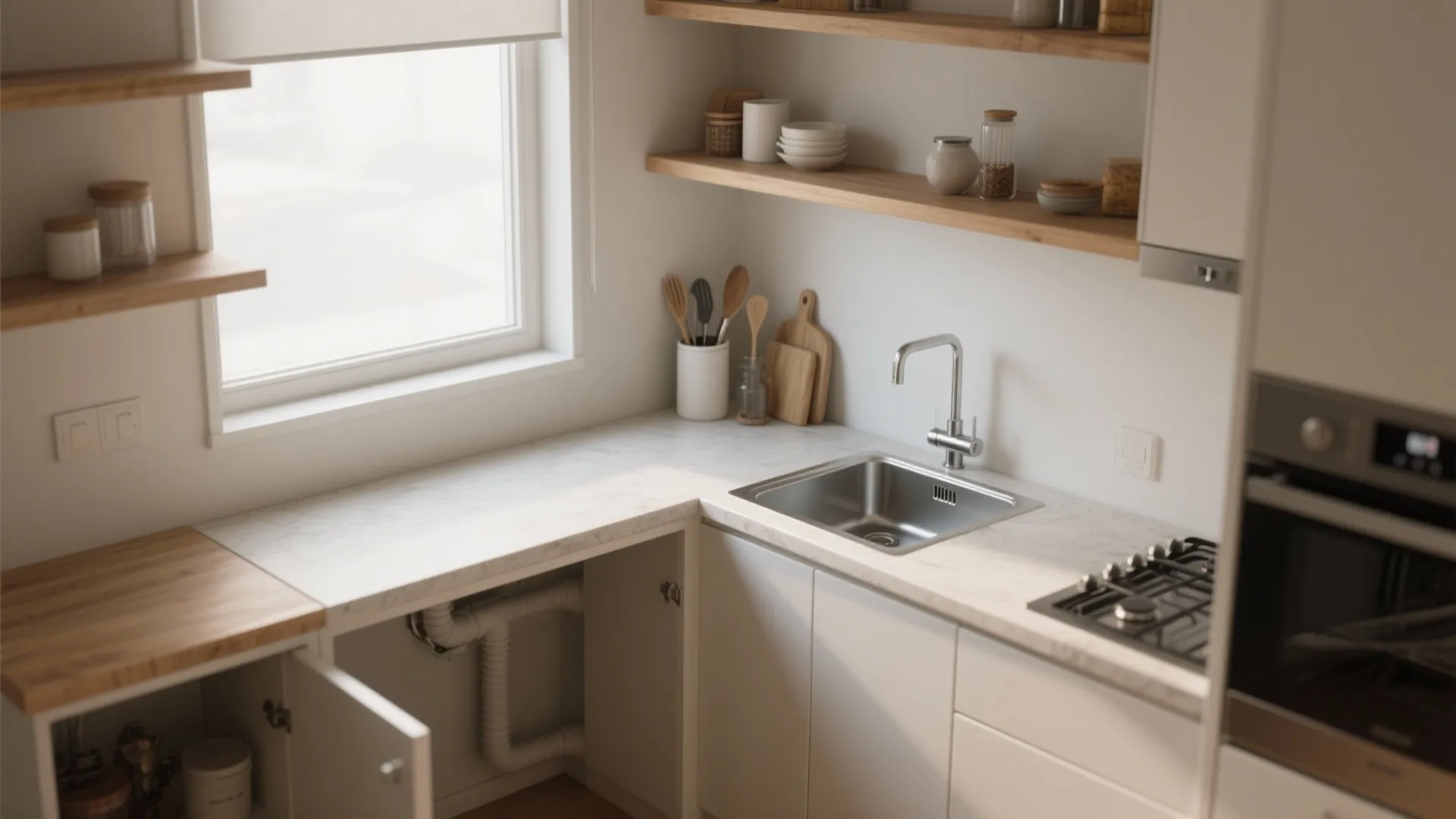 2. Corner mini sinks