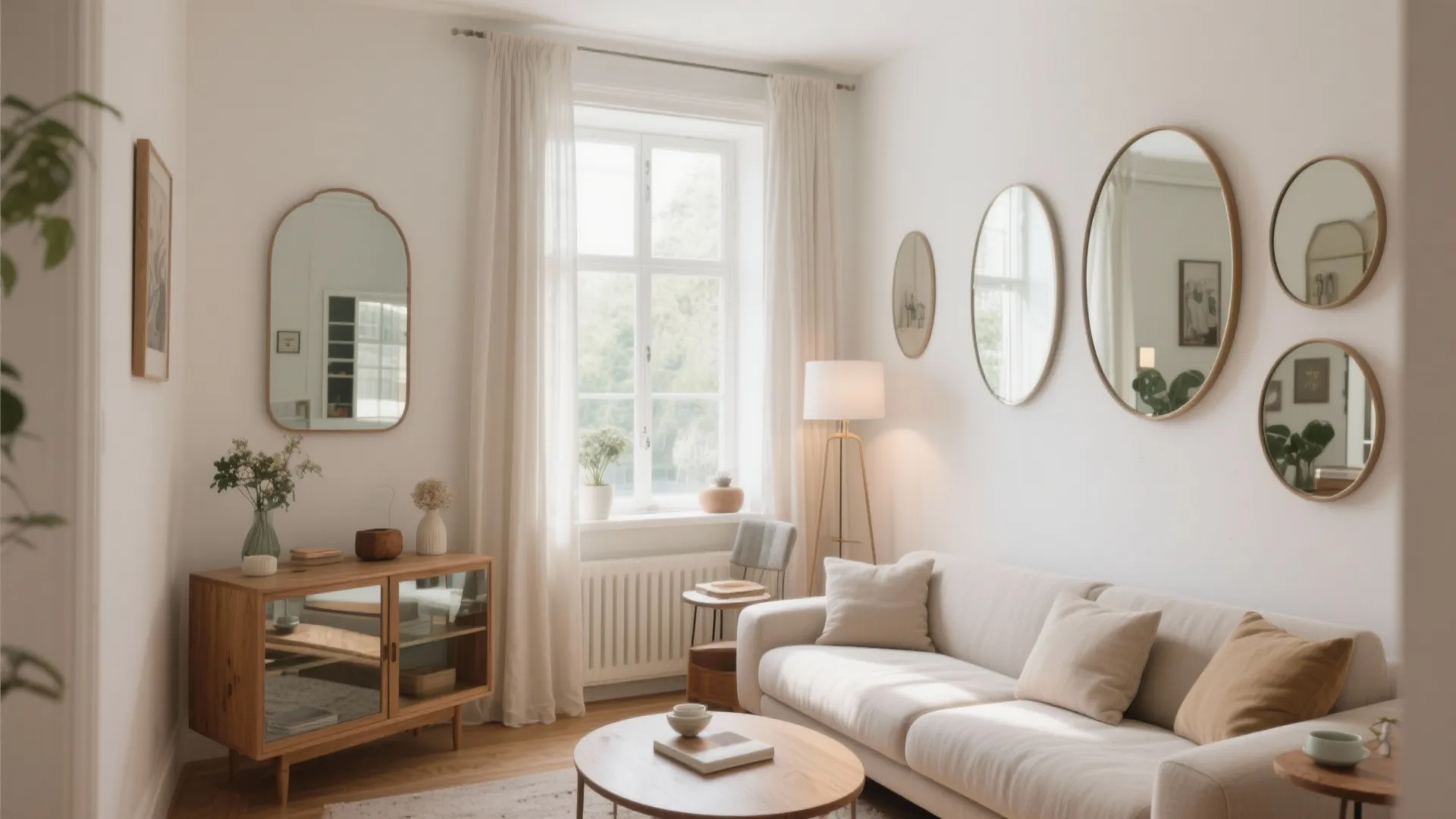 Corner Mirror Ideas for Your Living Room