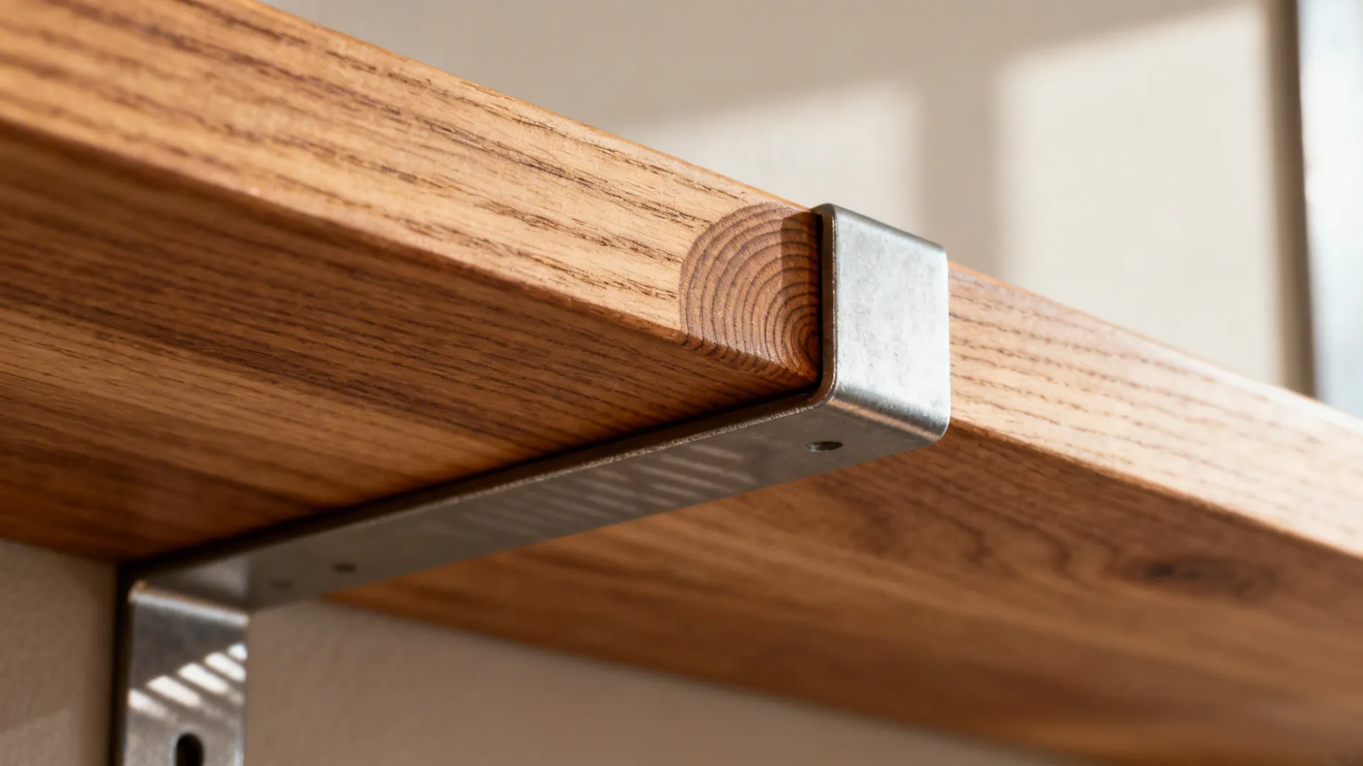 Corner-floating shelves that bridge dead zones