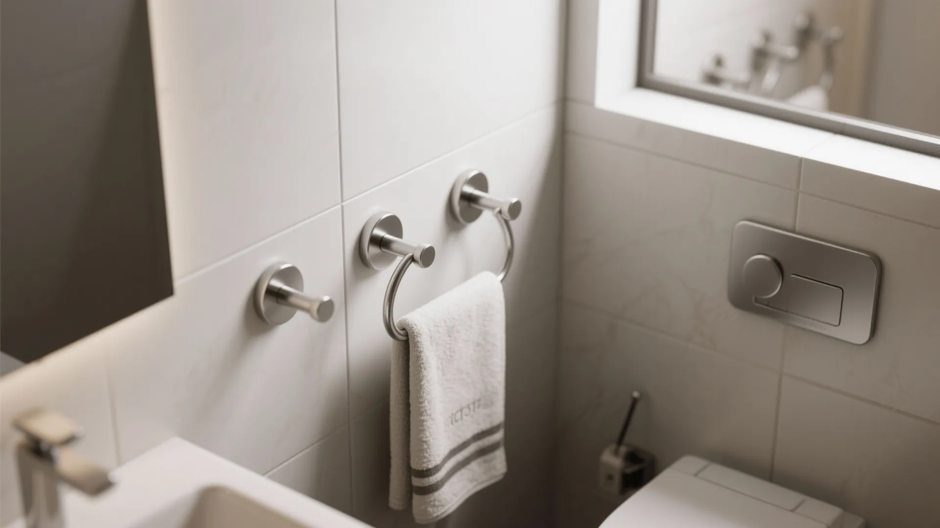 4. Corner-Mounted Hooks