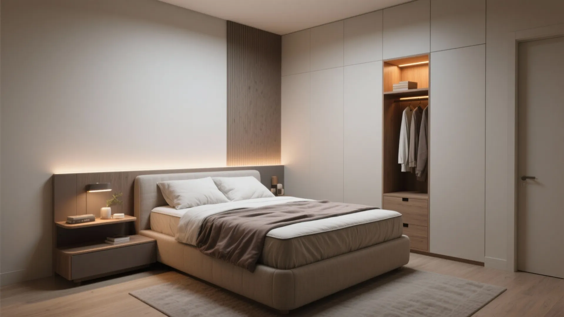 5. Custom Narrow or Corner Beds