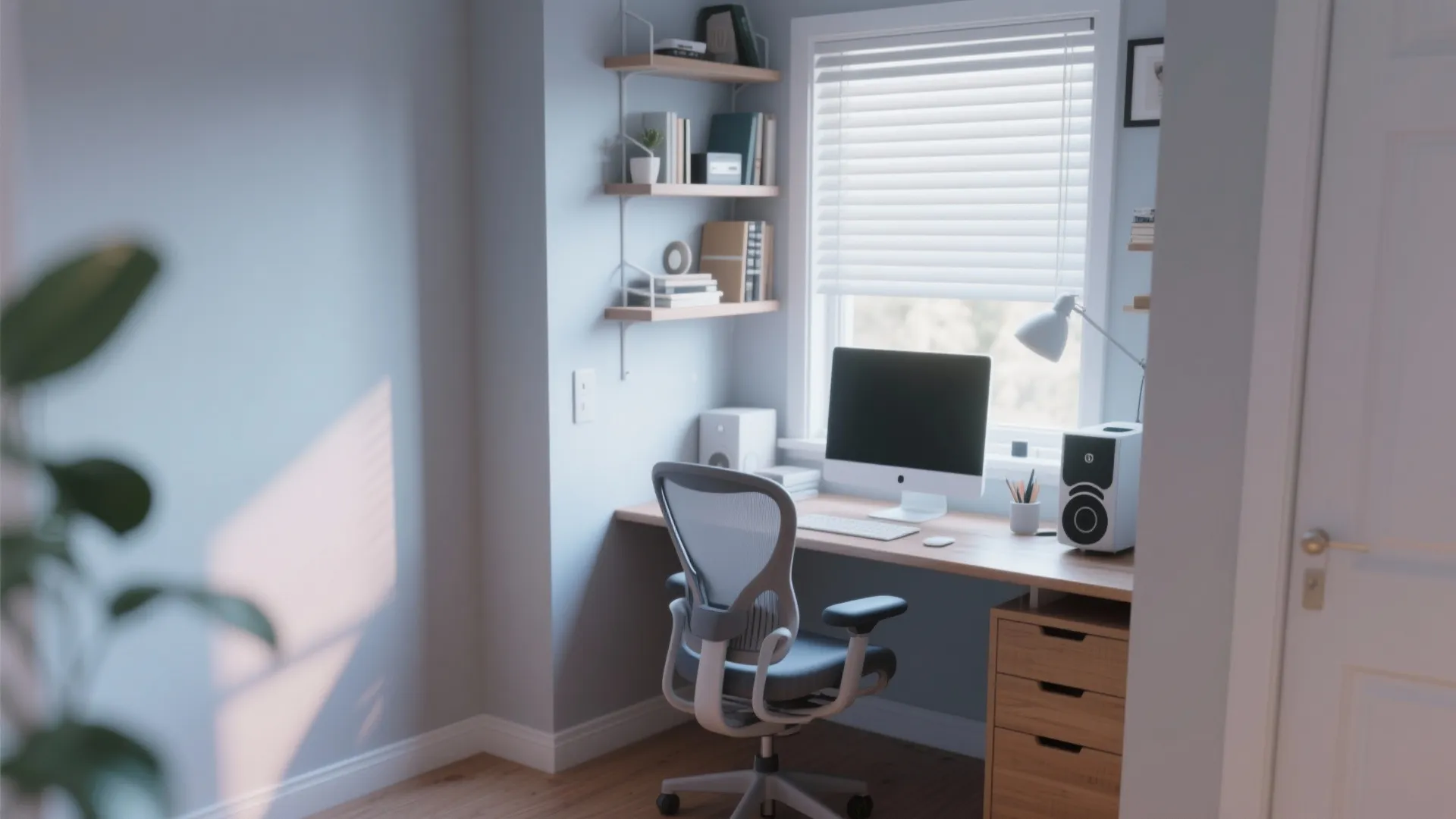 2. Corner Niches Turned Into Work Zones