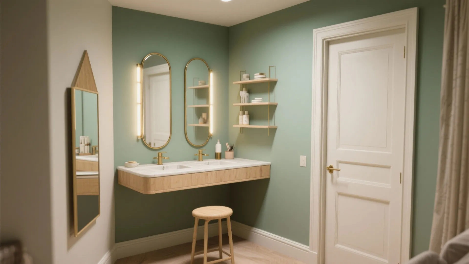 3. Corner Dressing Nook