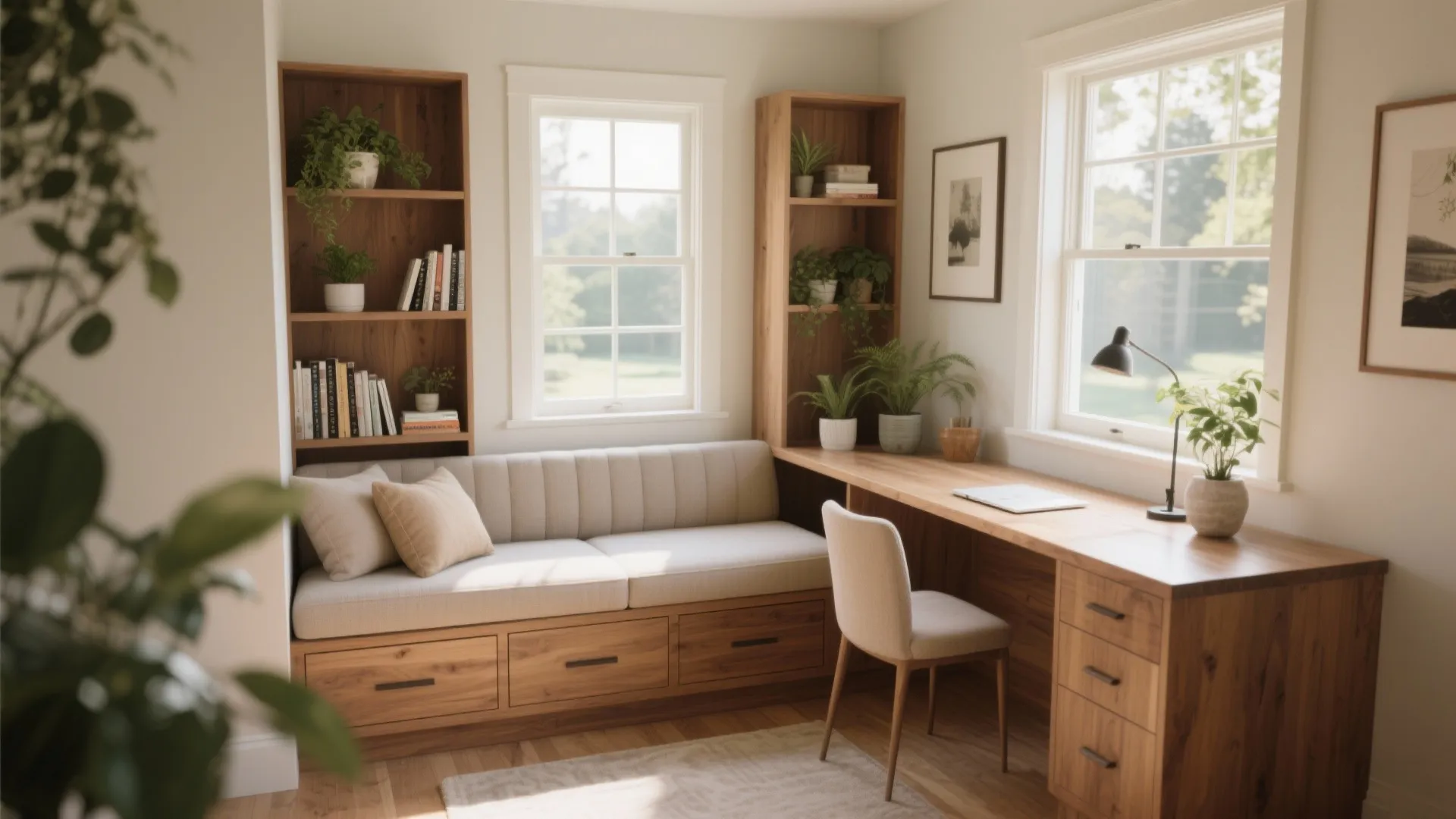 2. Corner Nook with Built-ins