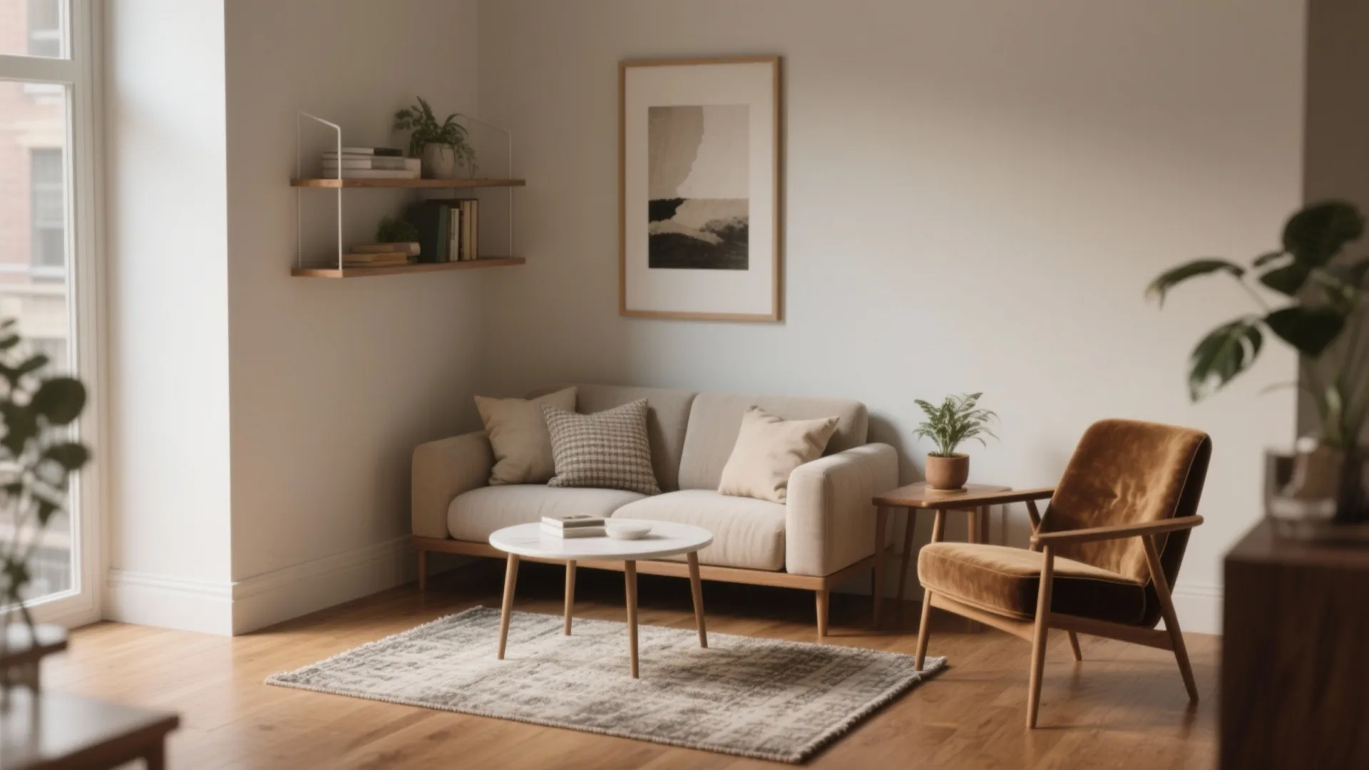 1. Corner Conversation Nook