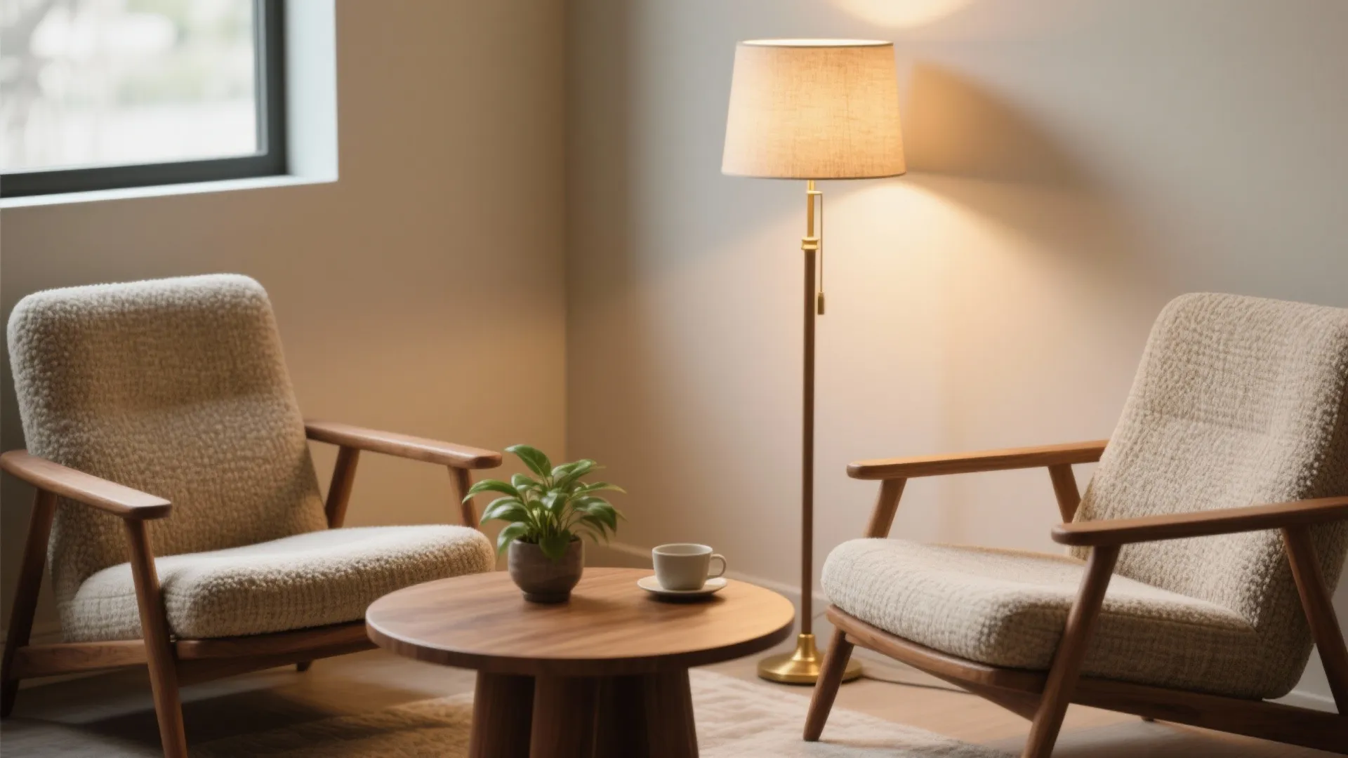 4. Corner Conversation Nook