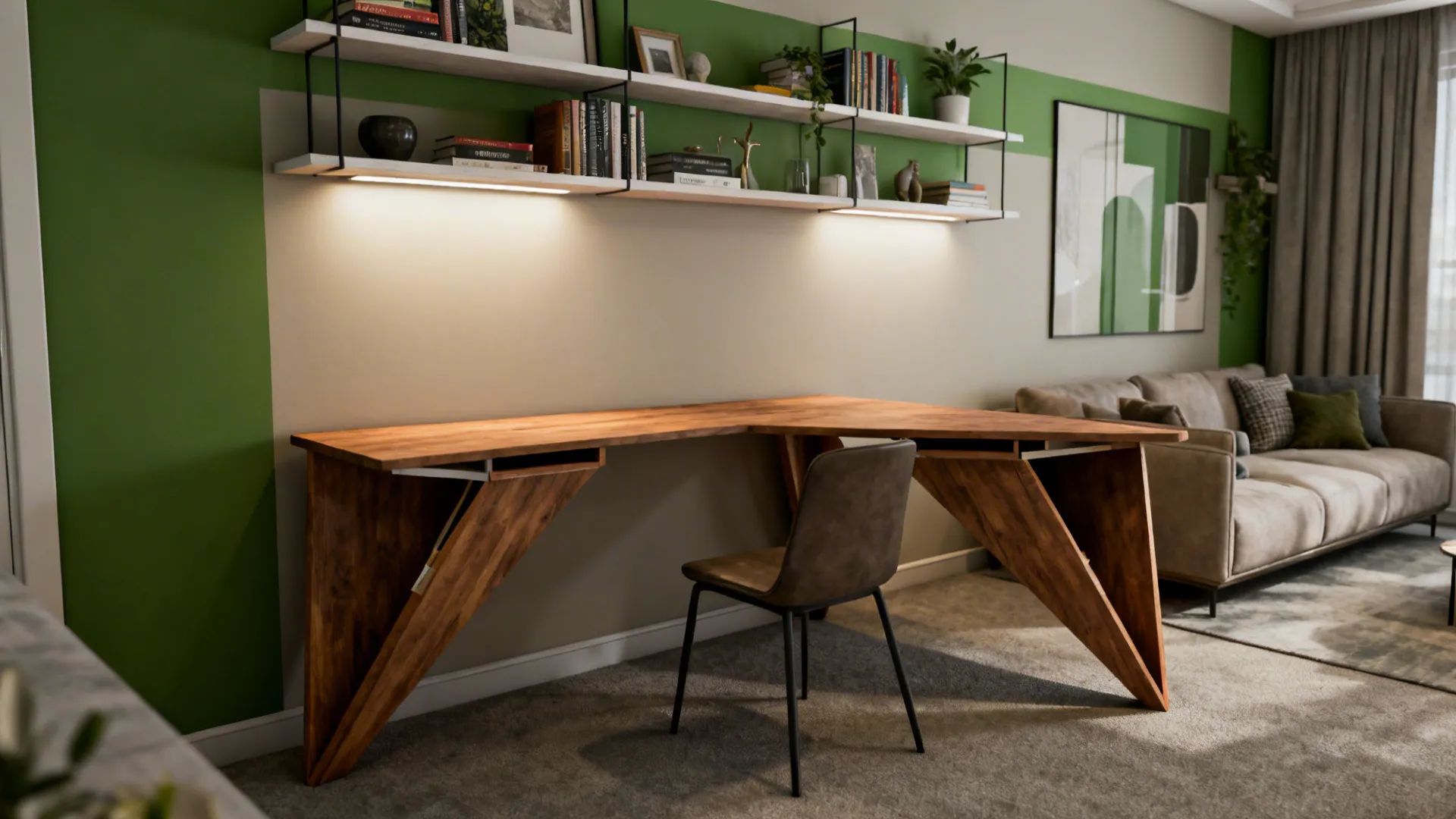 3. Corner Nook Workstation