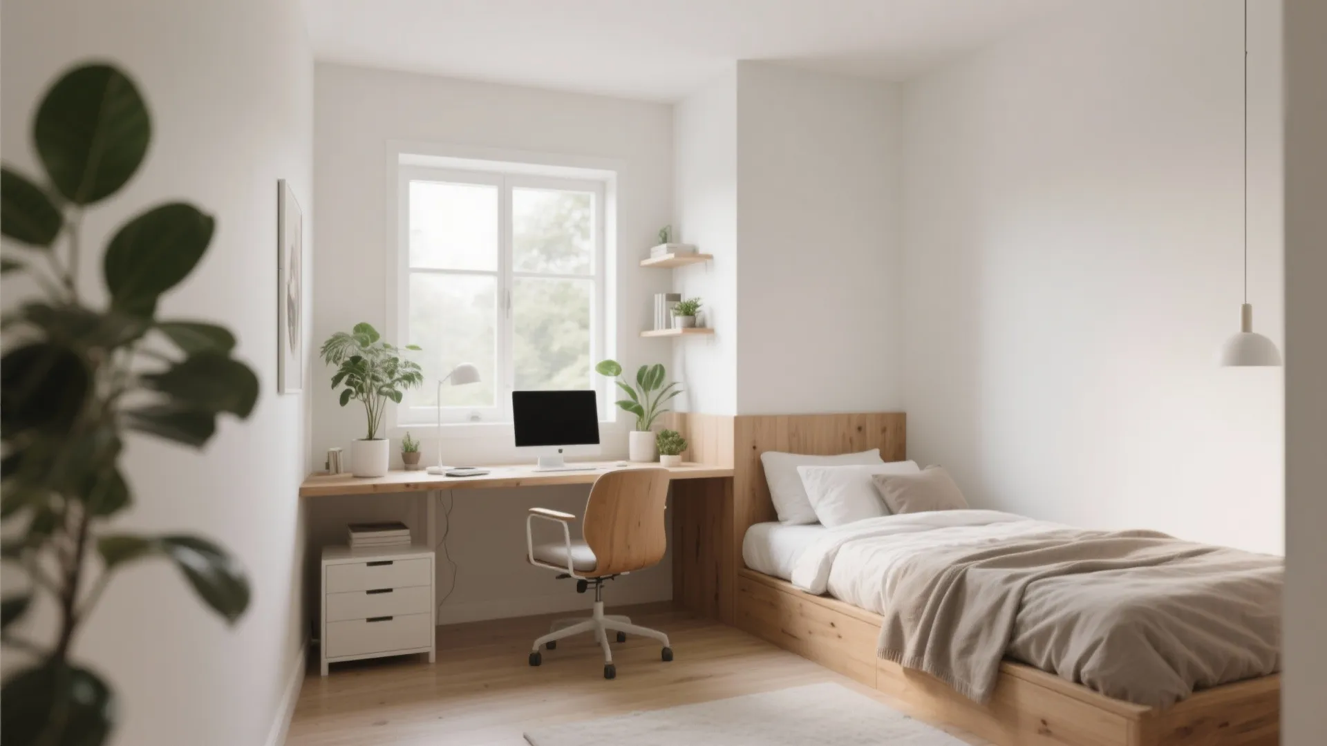 2. Corner Office Nook