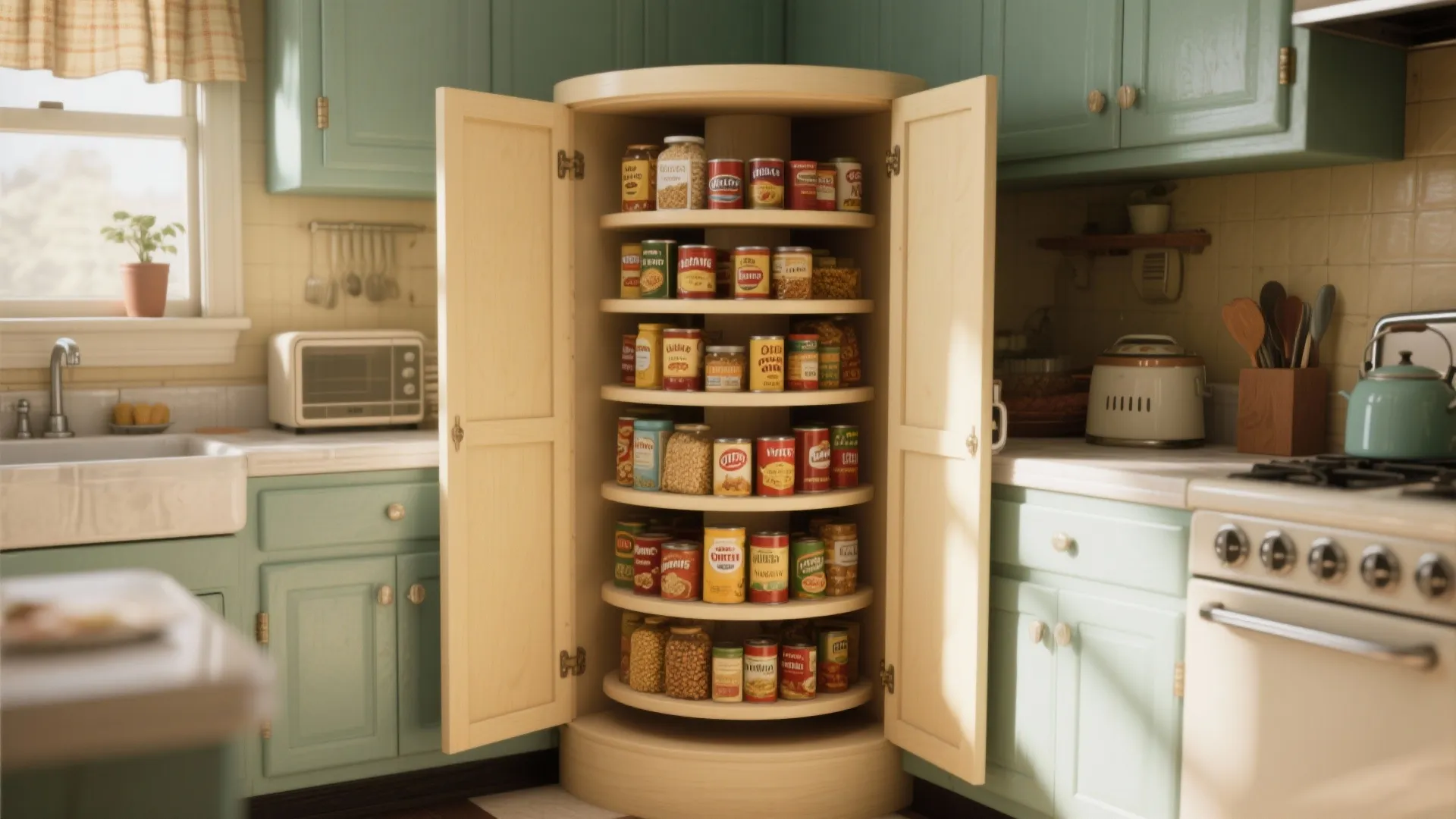 4. Corner Pantry Conversion