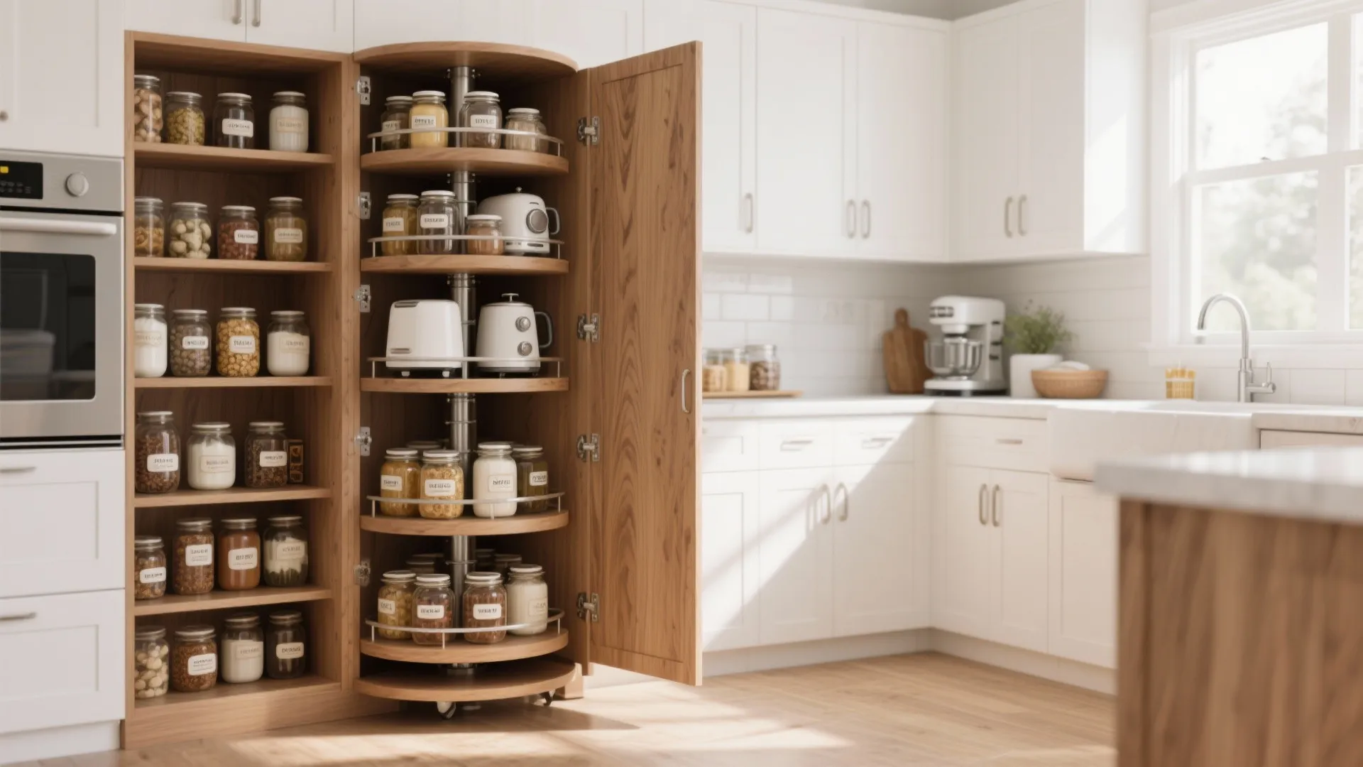 3. Corner Pantry Carousel