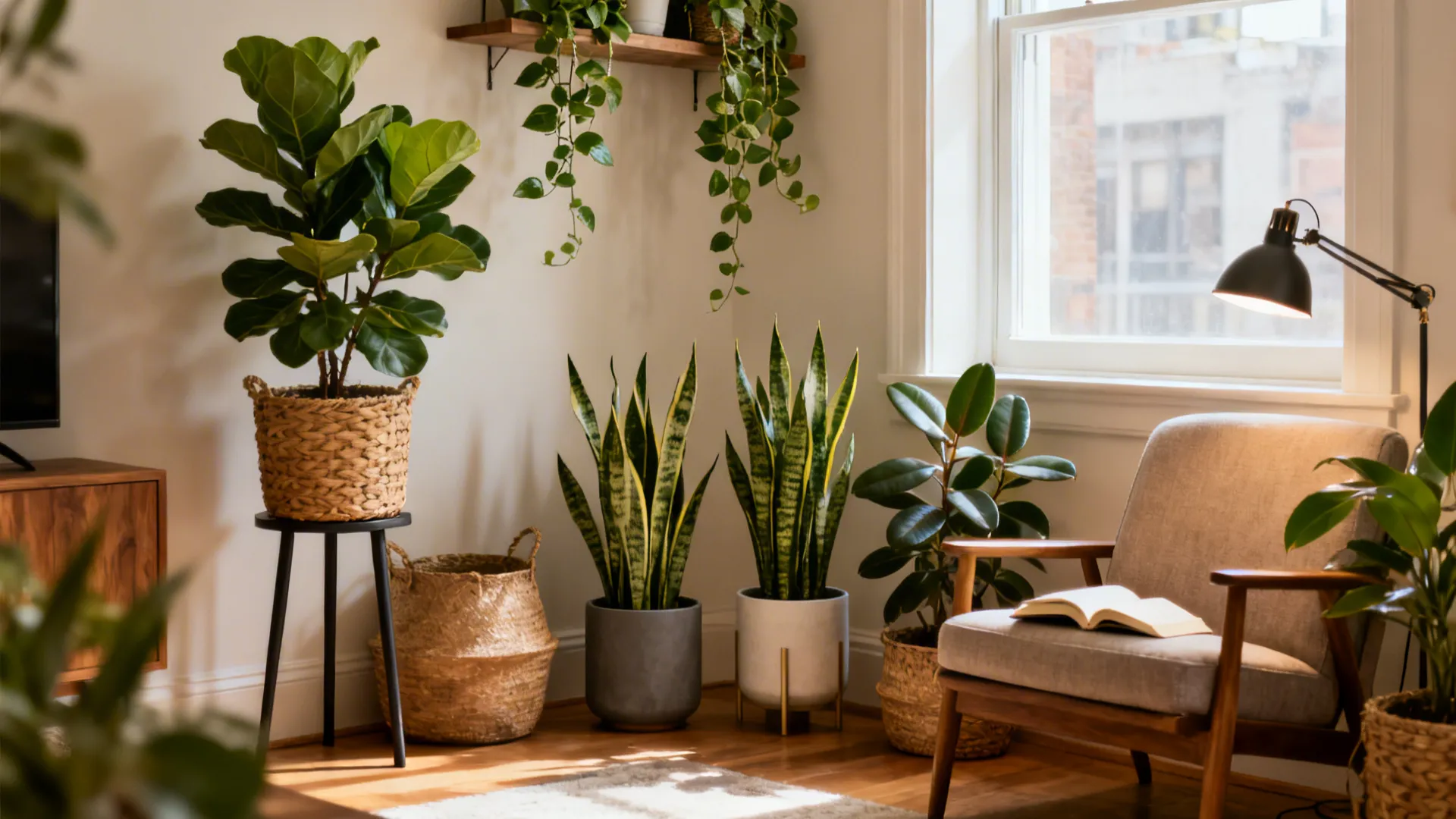 5 Living Room Corner Plant Ideas: Creative small-space greenery: five indoor plants and layout tips for corner makeovers
