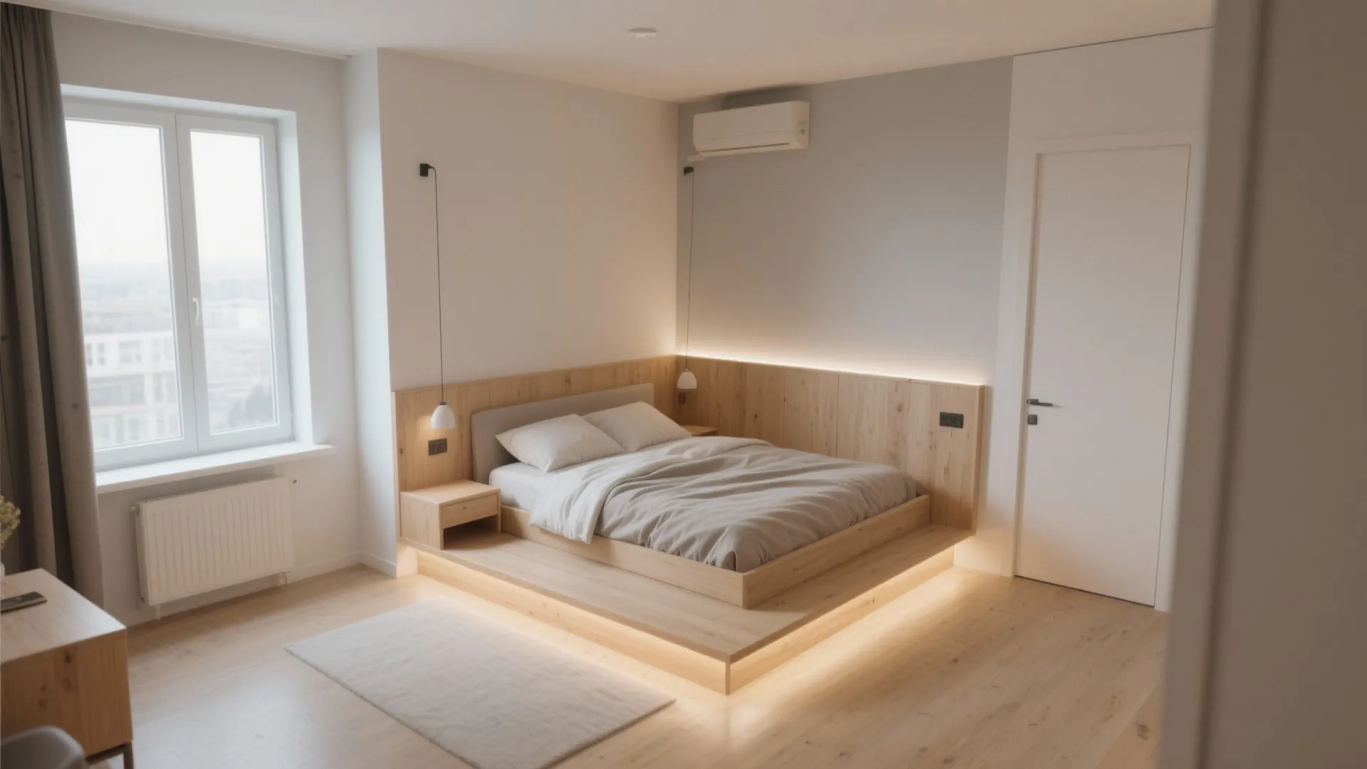 Corner-Fitted Platform