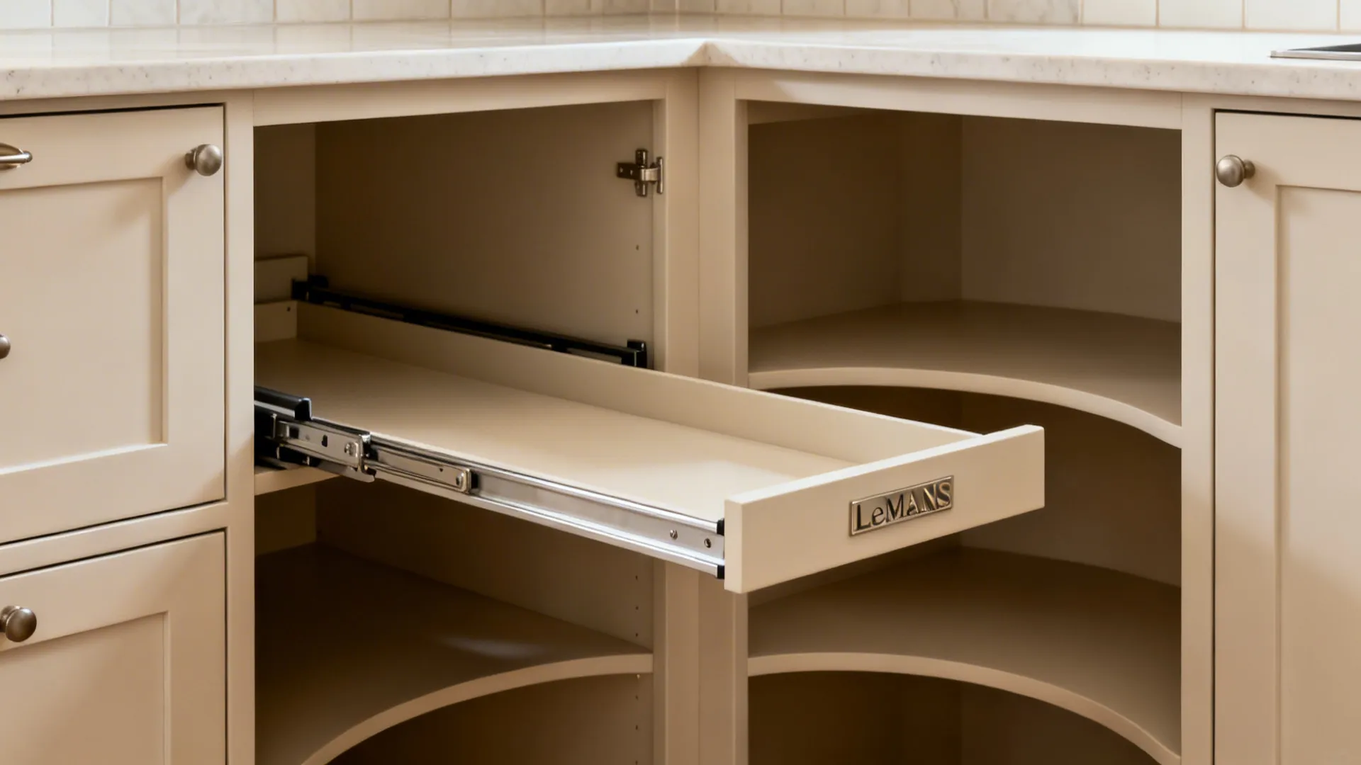 L-Shaped Built-in Layout with Corner Solutions