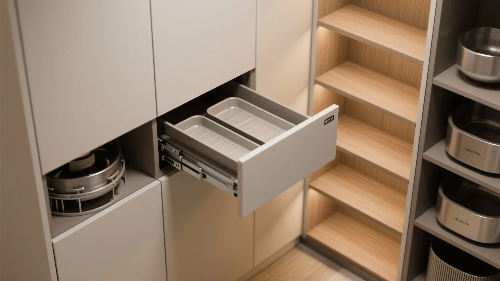 2. Use vertical zones and corner pull-outs