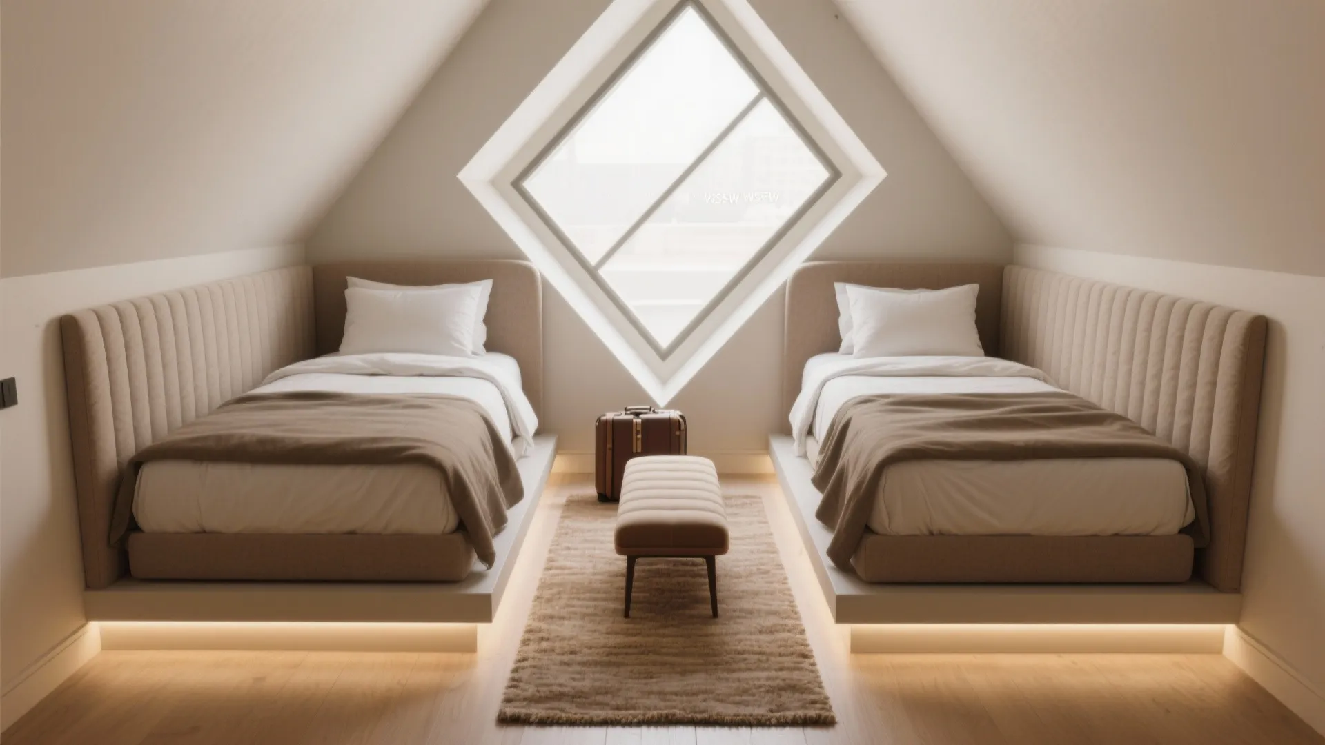 4) Corner-bedded queens with a diagonal pathway