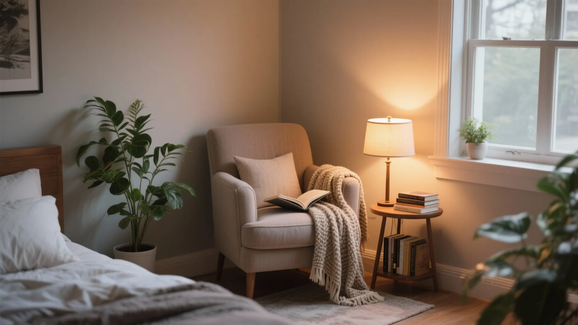 2. Corner Reading Nook