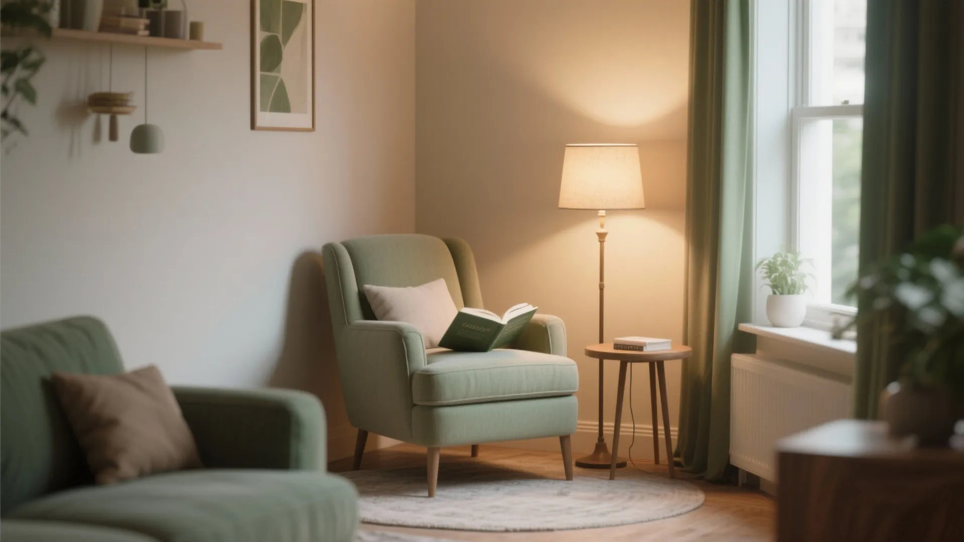 8. Corner Reading Nook