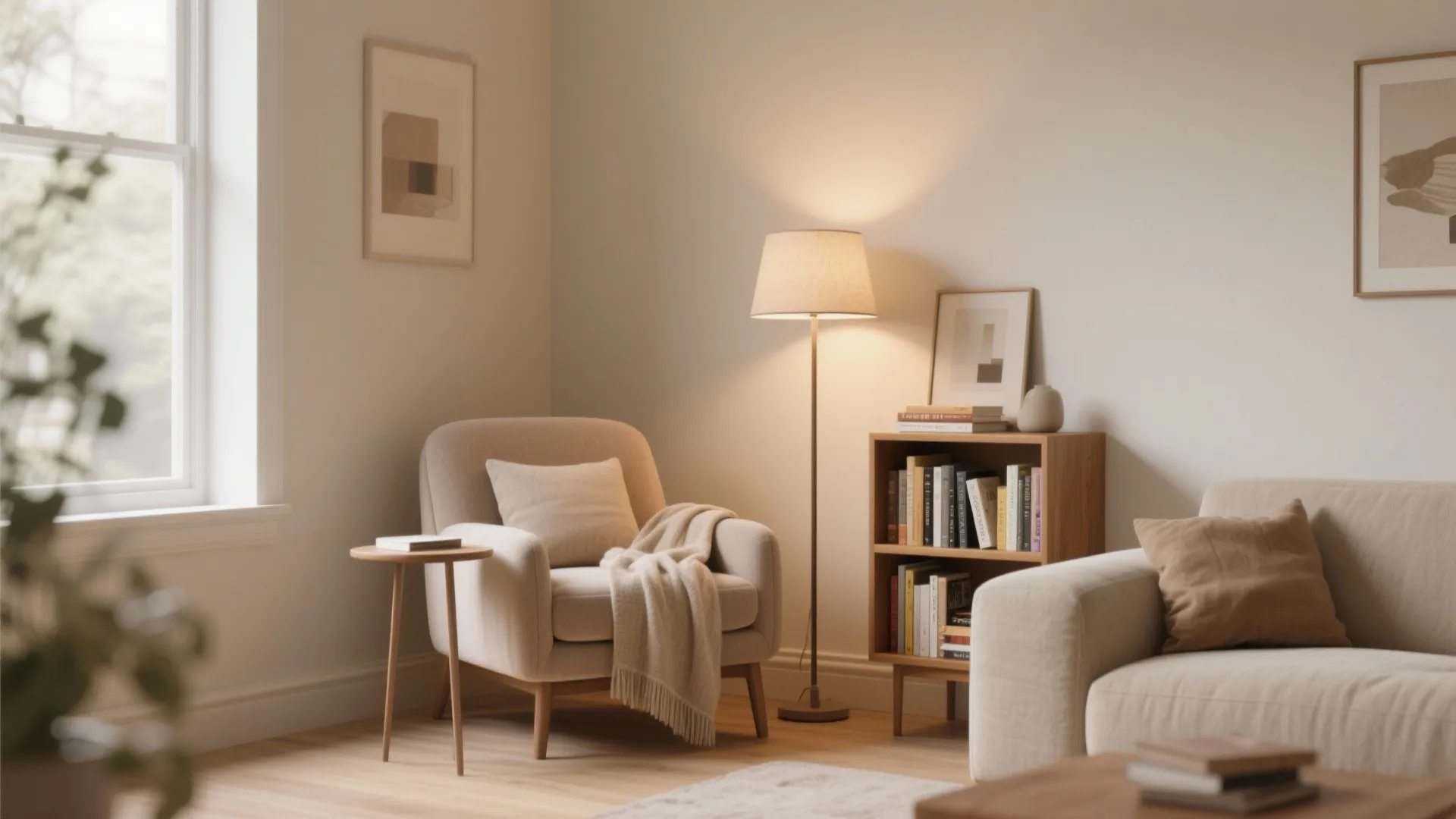 10. Open Corner Reading Nook