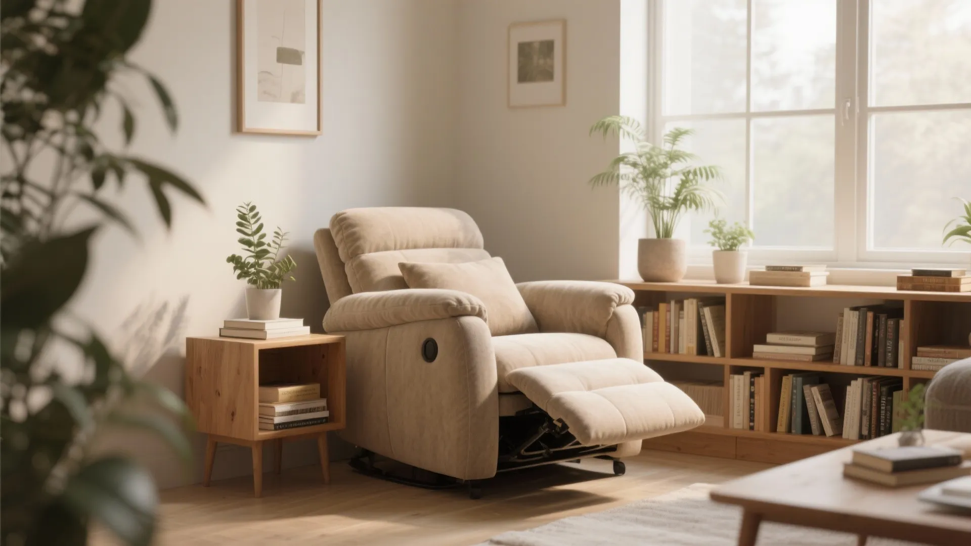 3. Corner Recliner Nook