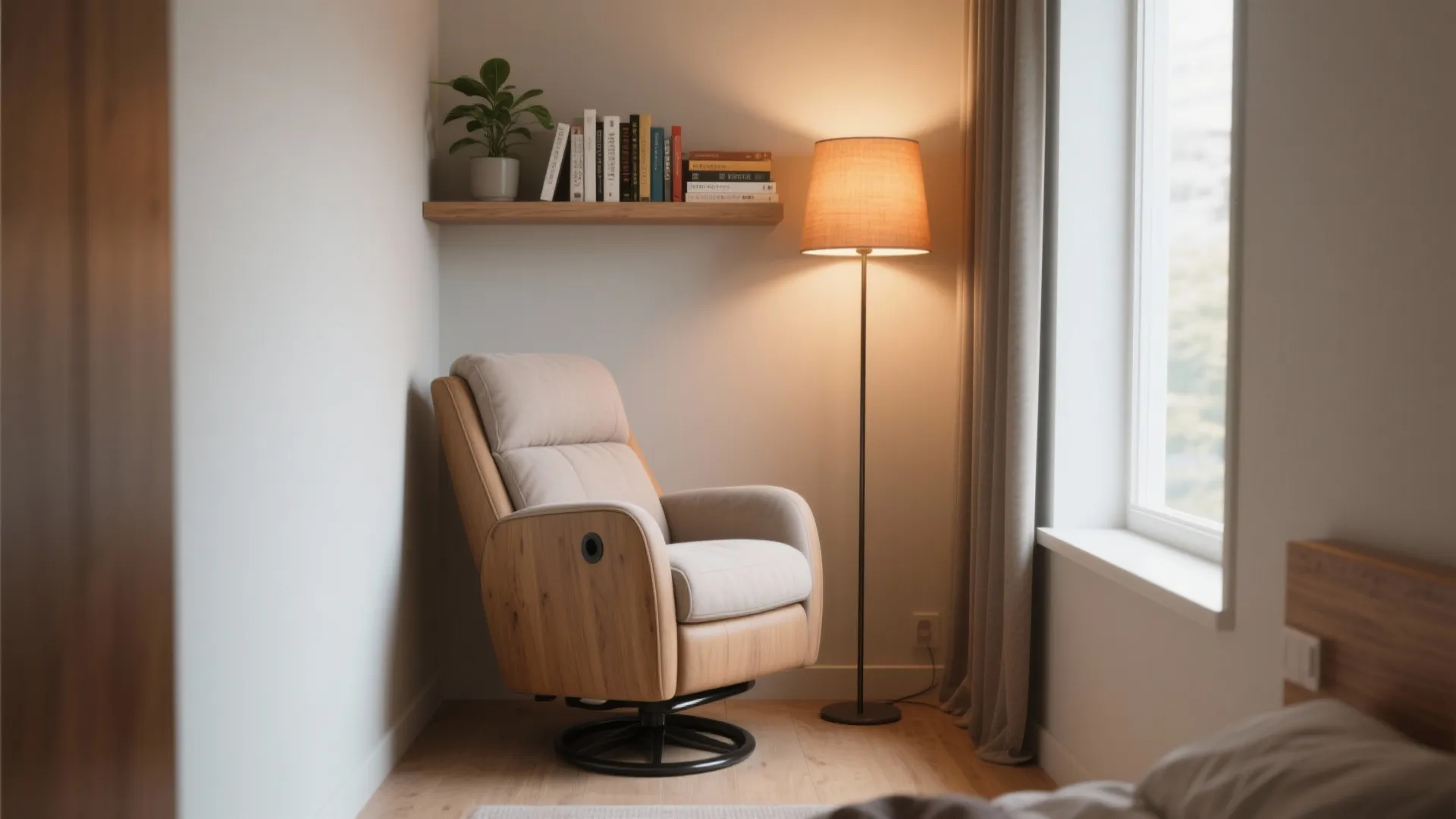 3. Corner Recliner Nook