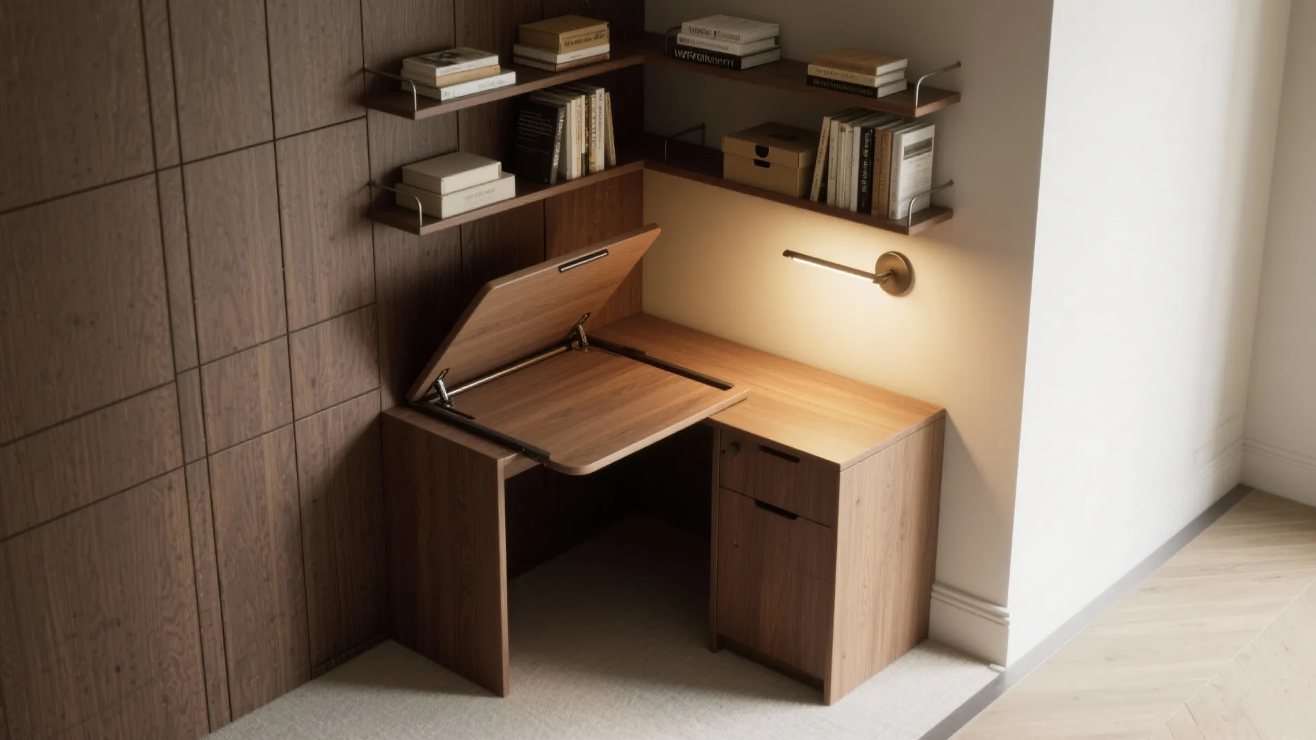 3. Corner secretary to capture unused space