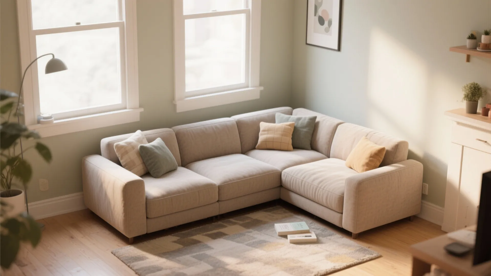 3. Corner Sectional Comfort