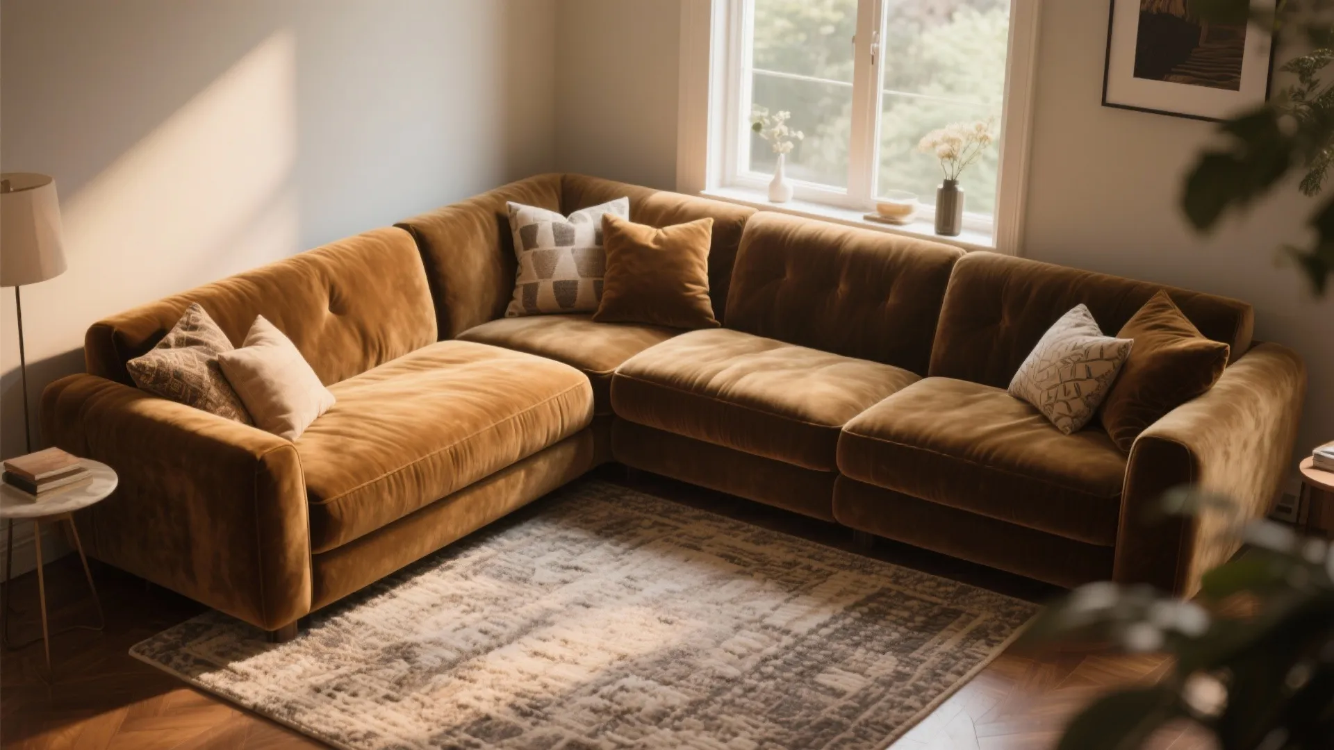 3. Use Corner Sectionals