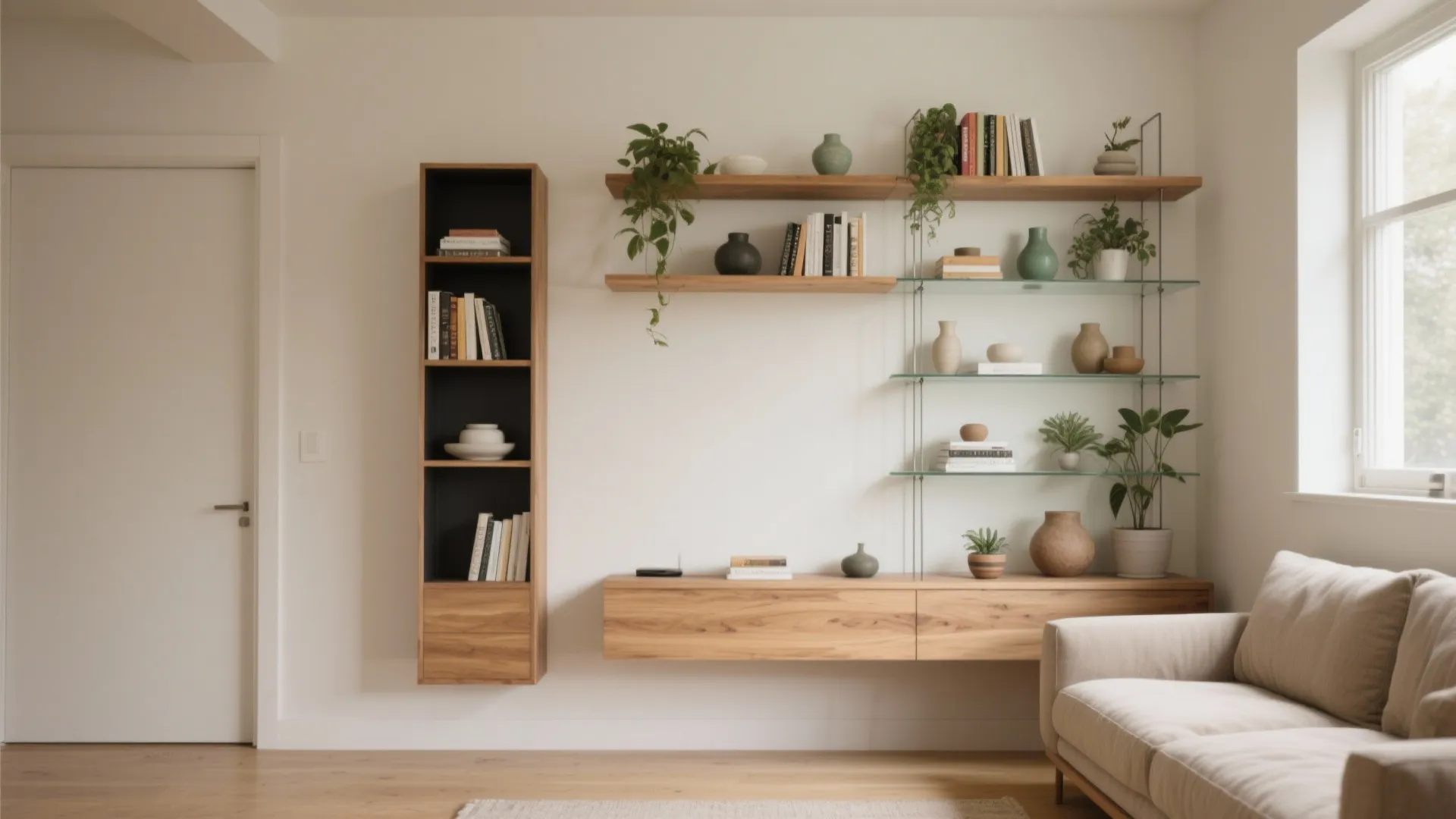 5 Corner Shelf Designs for Living Room That Work