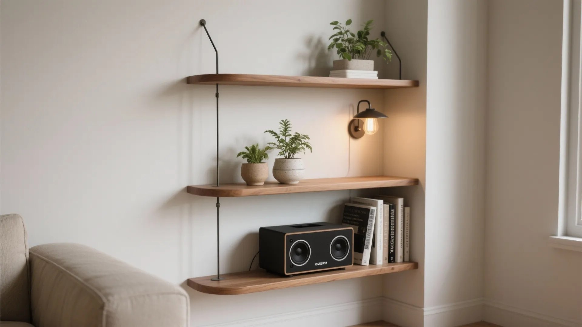 Corner Wall Shelf Ideas to Use Every Inch