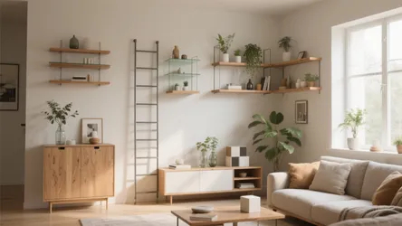 5 Corner Shelf Ideas for Living Room