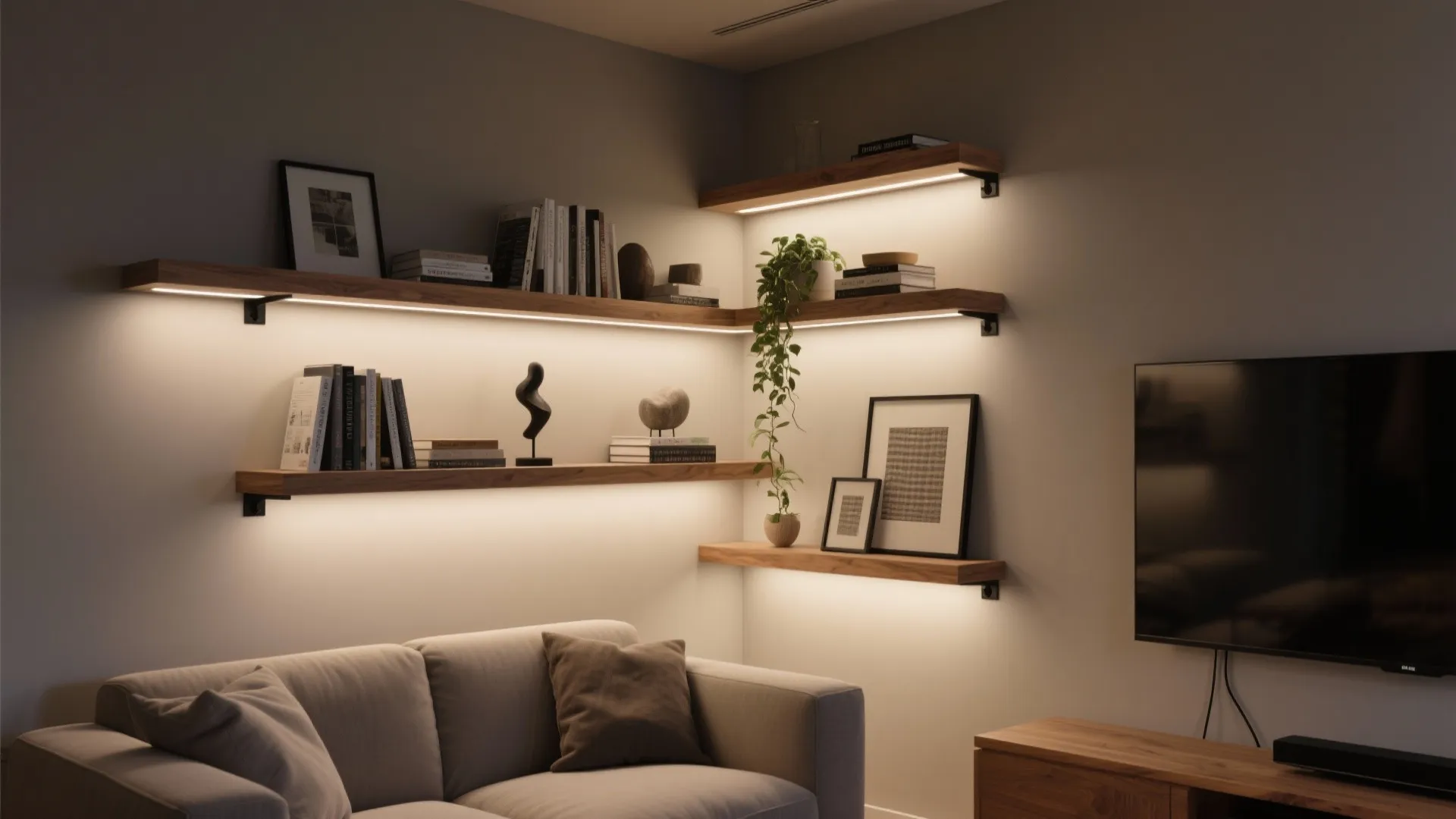 Corner Wall Shelves for Living Room: Space-Saving Style: Fast-Track Guide to Transforming Corners in Just 1 Minute