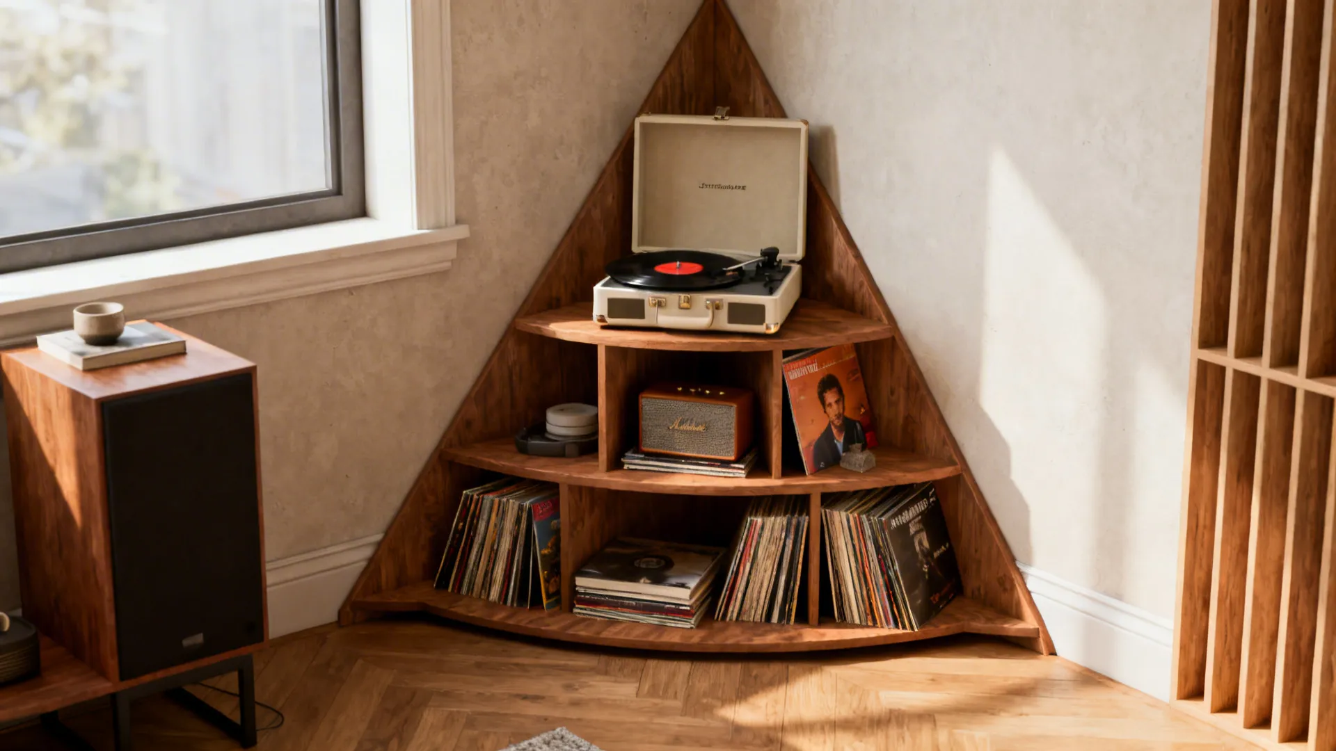 4. Corner Shelves to Rescue Dead Space